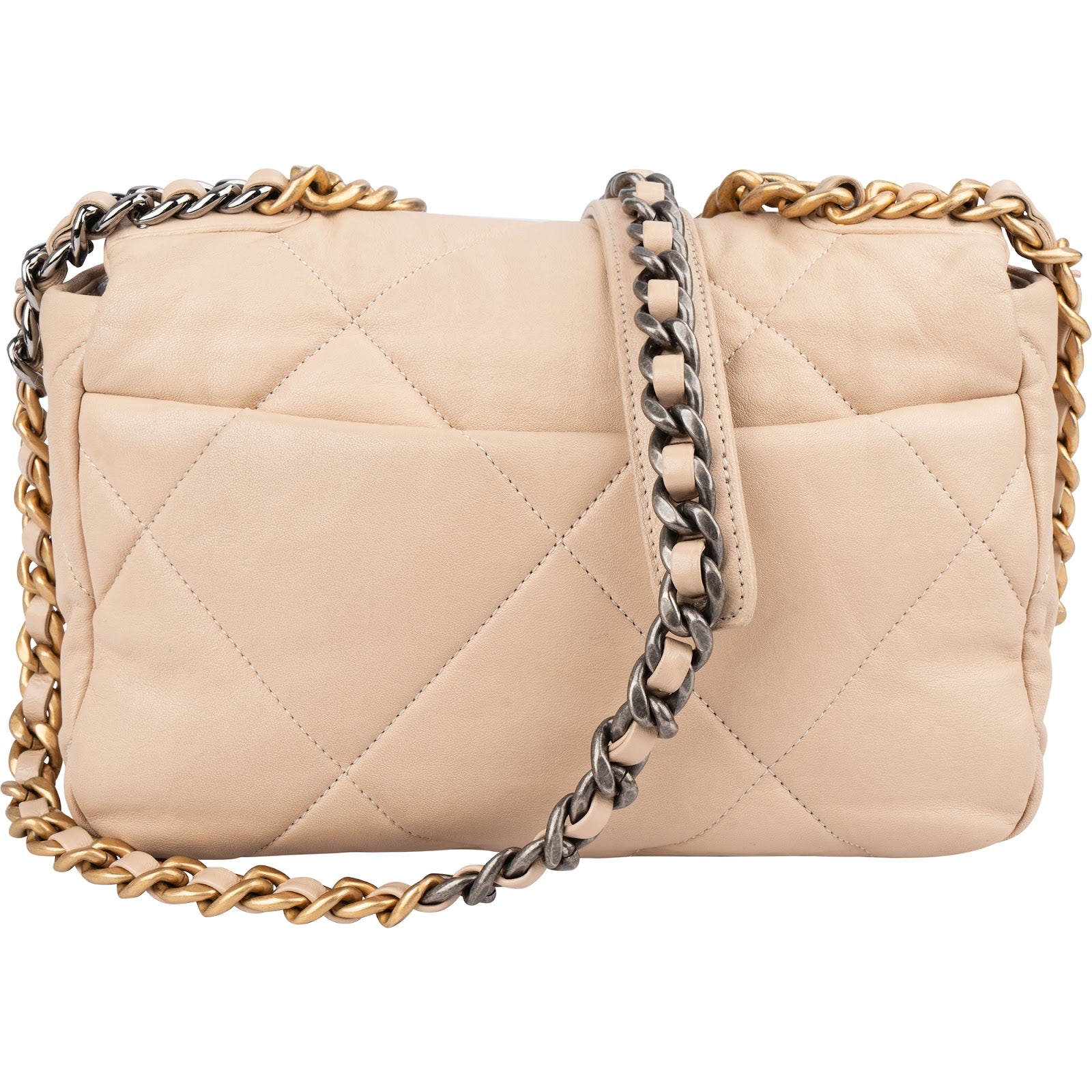 Chanel 19 Quilted Lambskin Single-Flap Crossbody Bag
