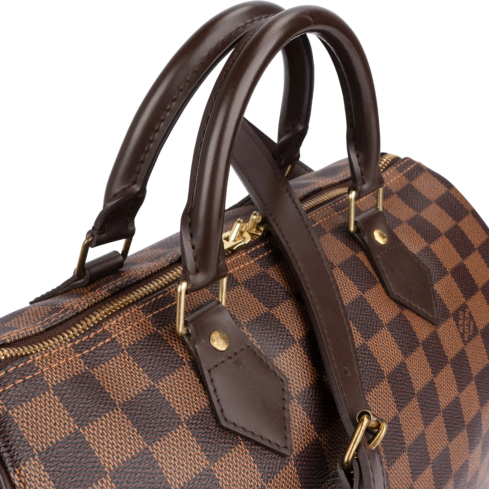 Louis Vuitton Monogram Damier Ebene Speedy 30 Bandoulière Boston Bag