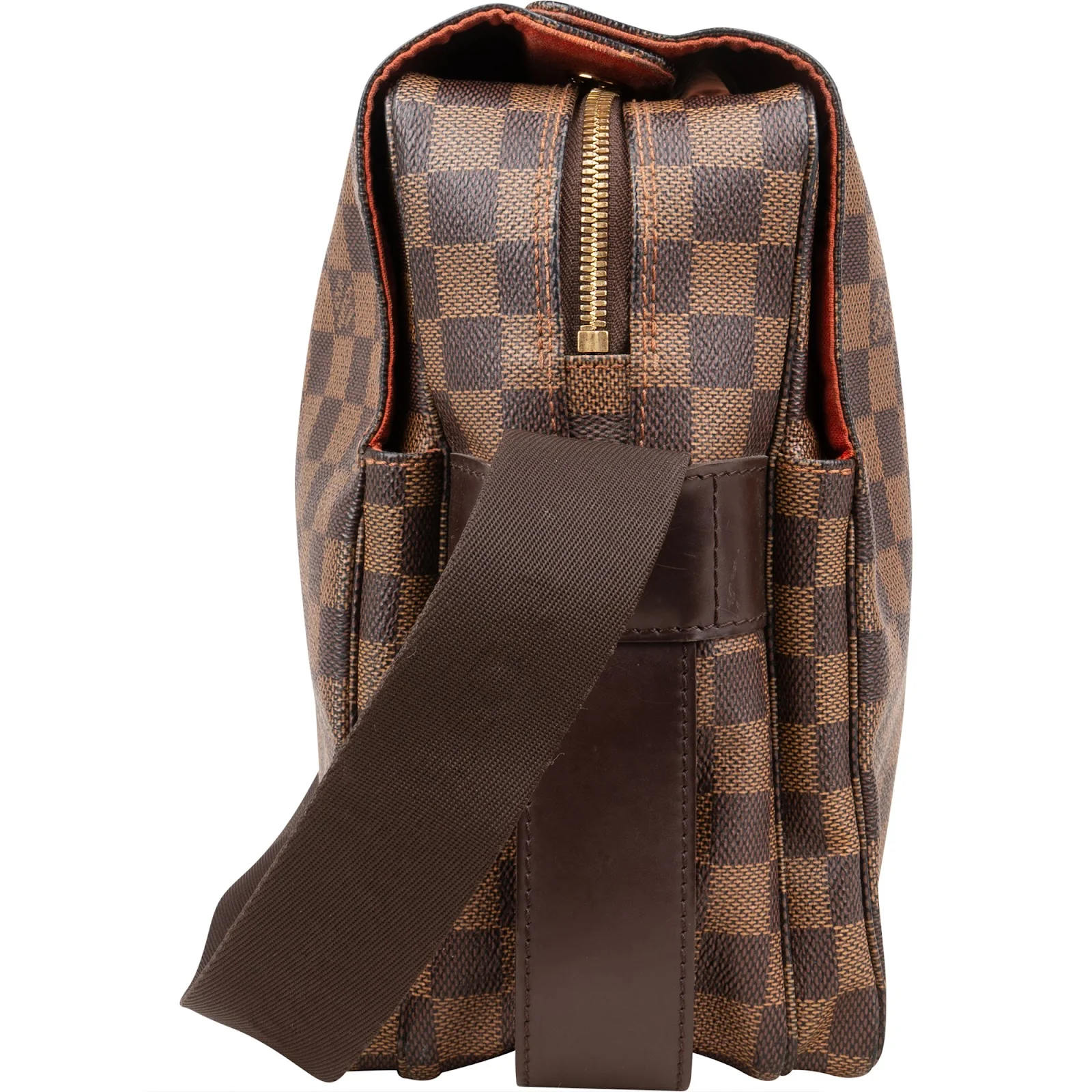 Louis Vuitton Monogram Damier Ebene Naviglio Messenger Crossbody Bag