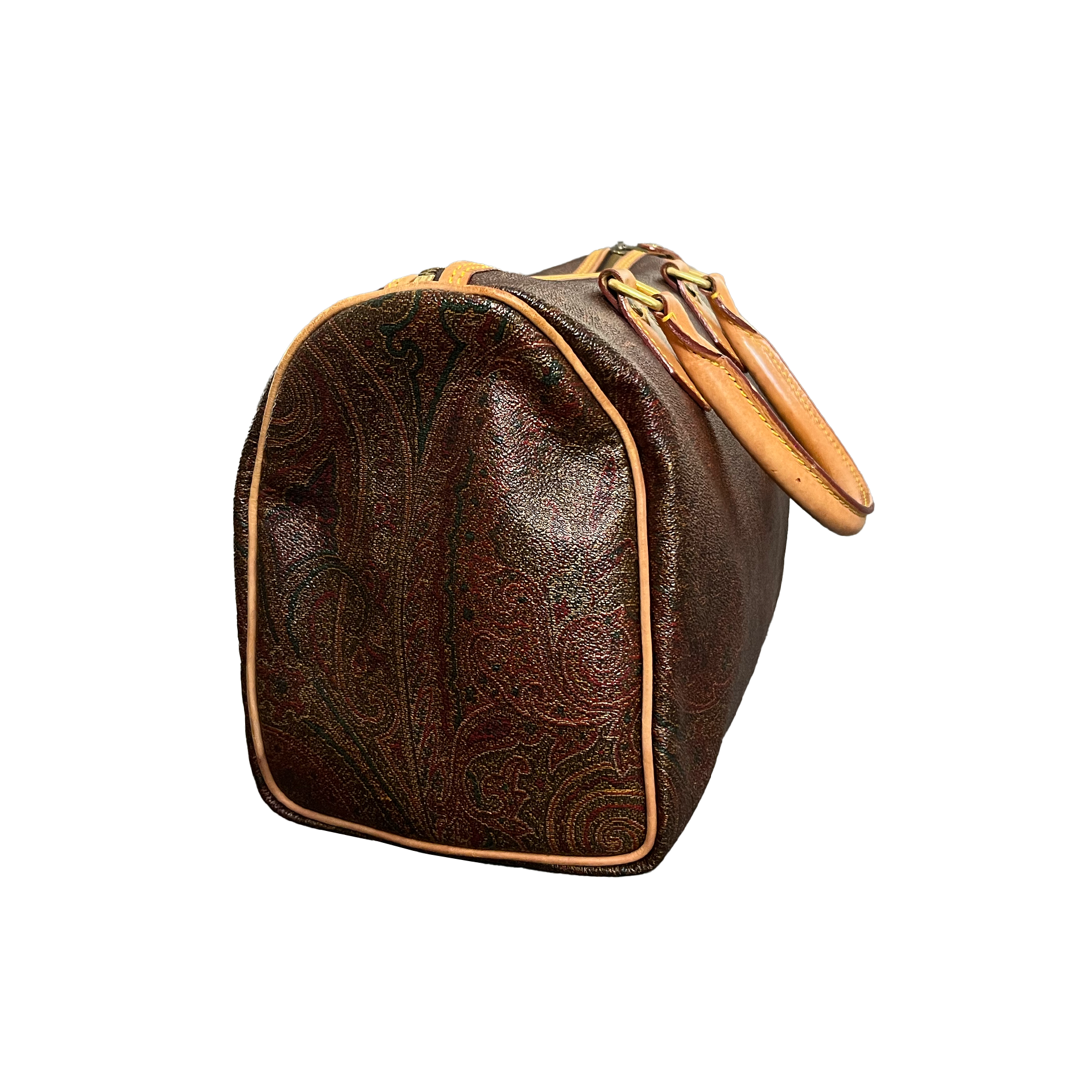 Etro Milano Vintage Paisley 30 Boston Bag