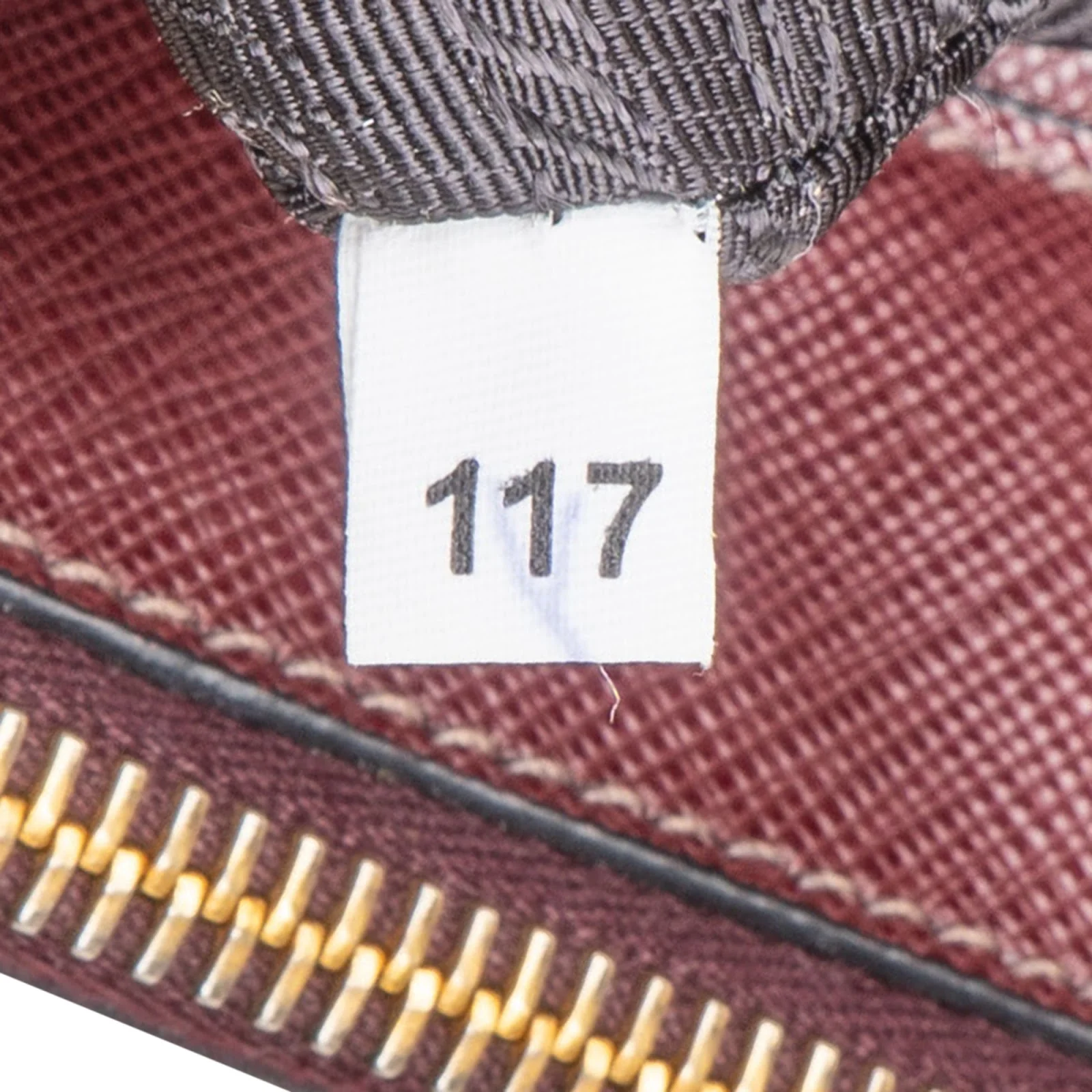 Prada Bicolor Saffiano Leather Galleria Handbag