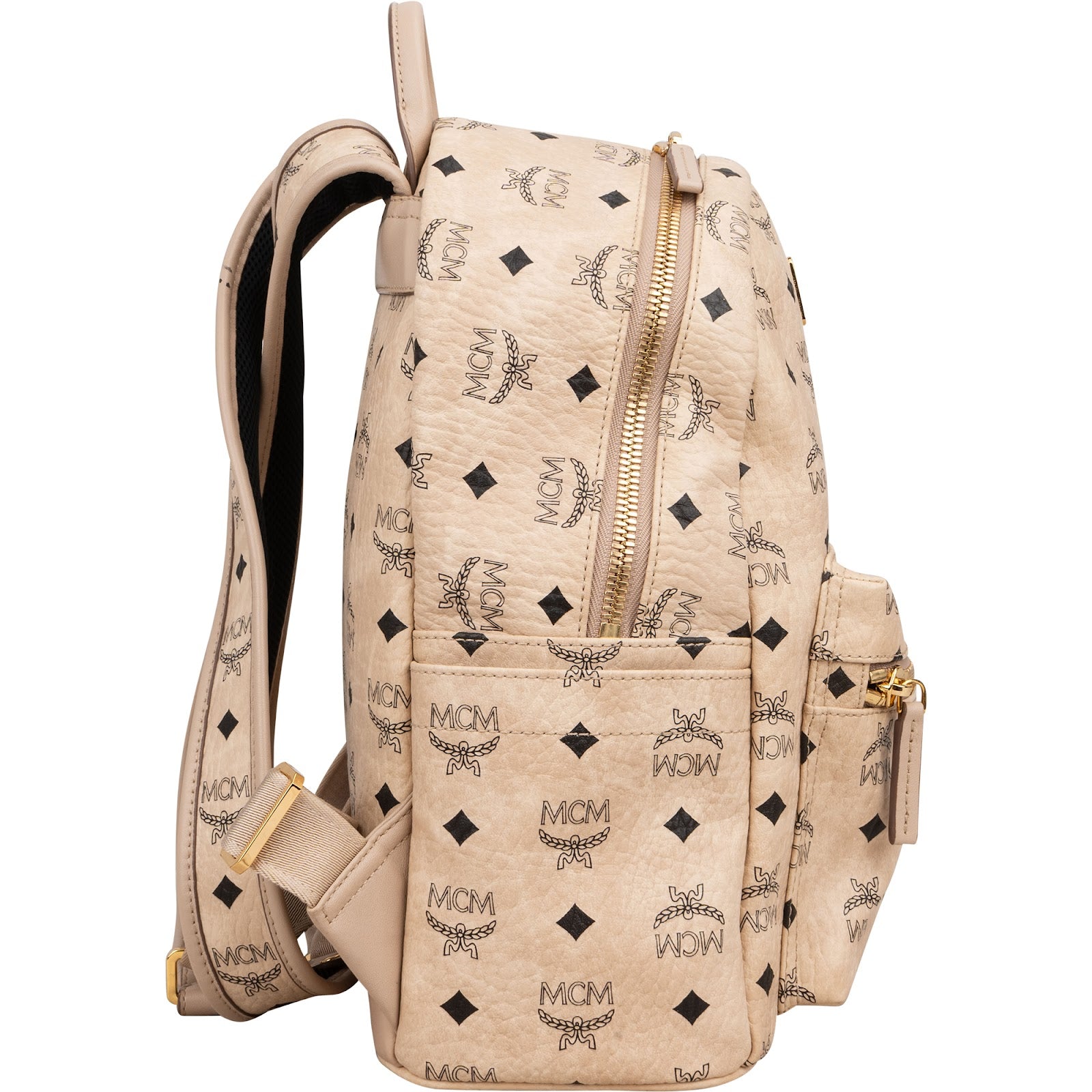 MCM Monogram Visetos Zoo Rabbit Small Stark Backpack