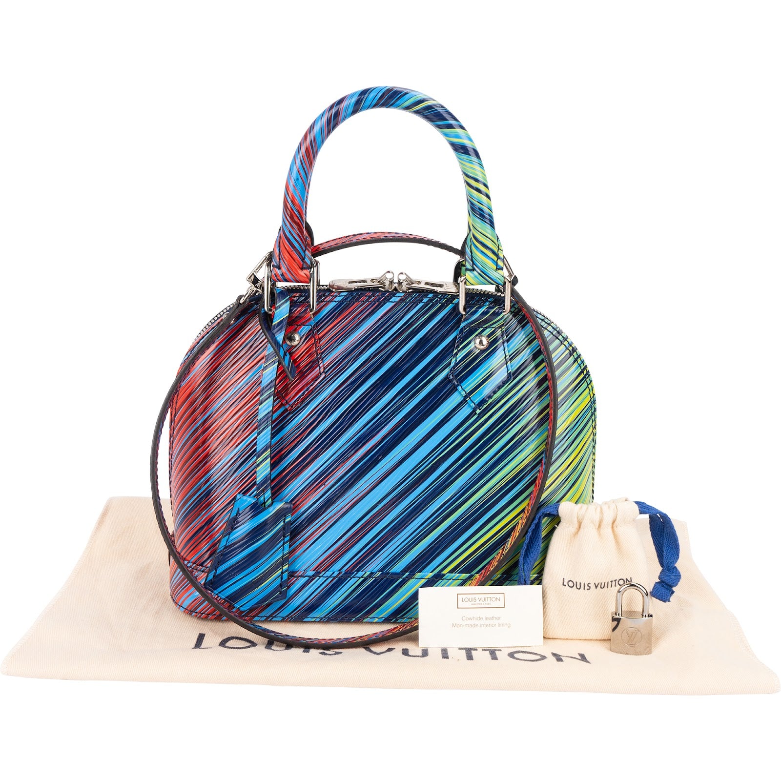 Louis Vuitton Tropical Multicolor Epi Leather Alma BB Handbag