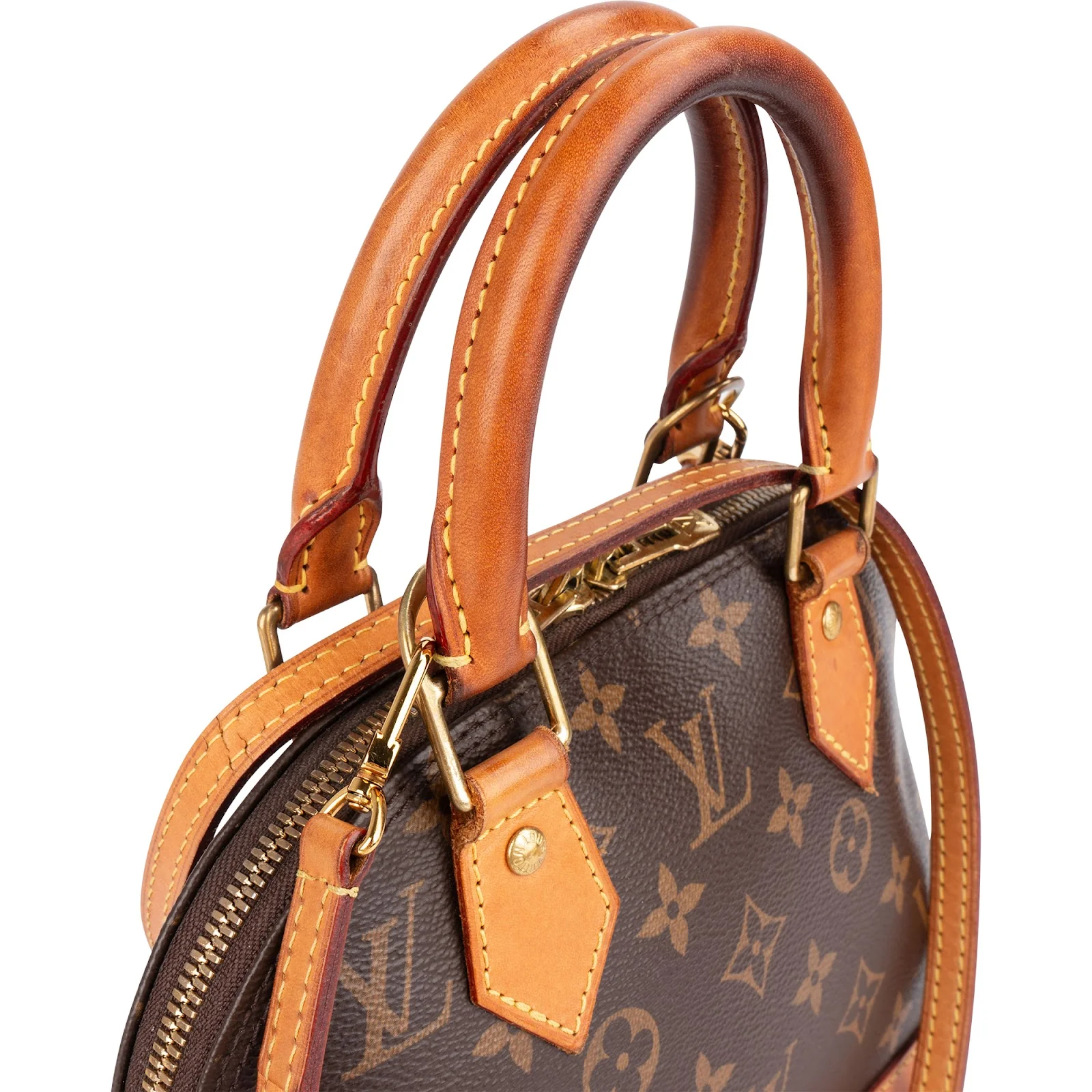 Louis Vuitton Canvas Monogram Alma BB Handbag