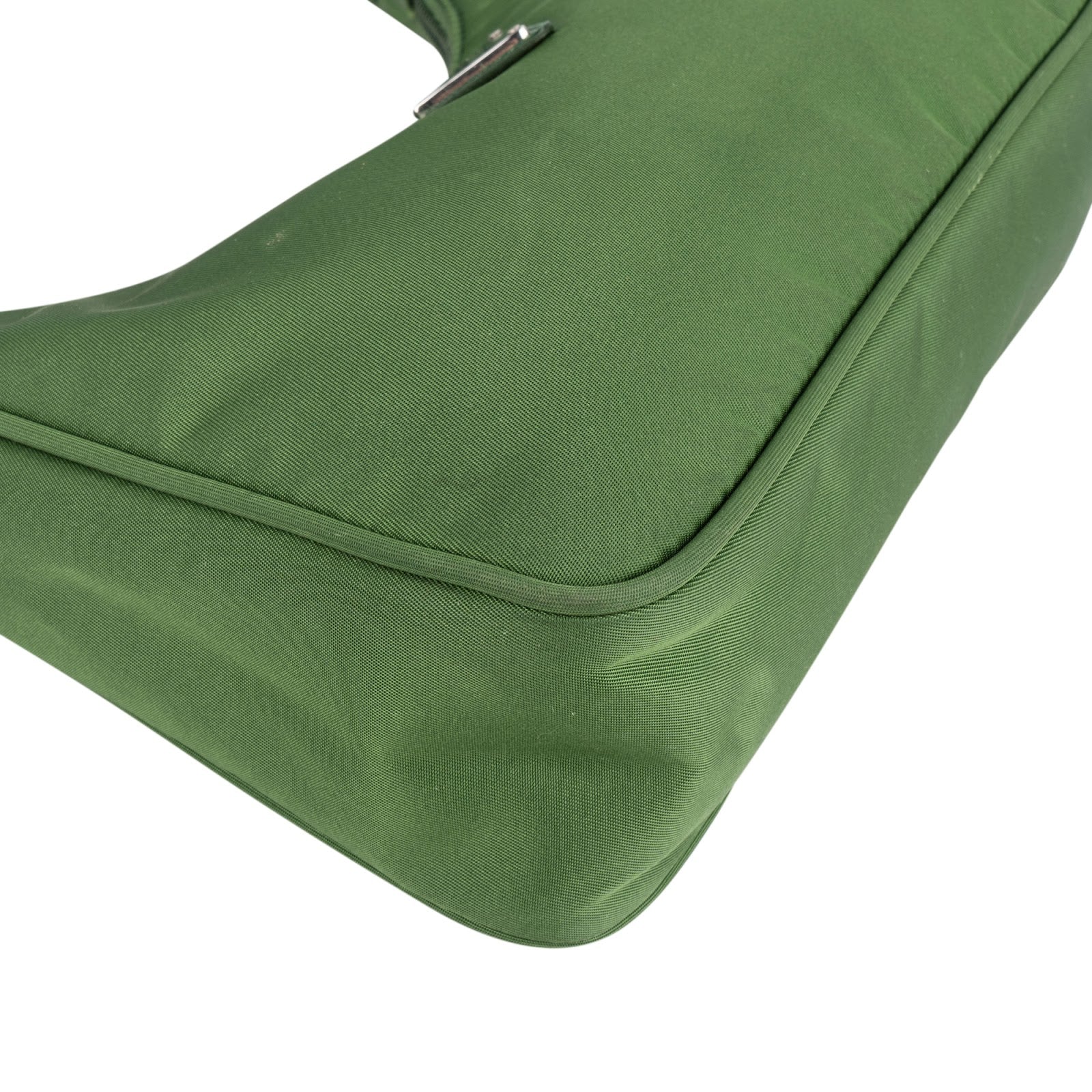 Prada Green Nylon Re-Edition 2000 Handbag