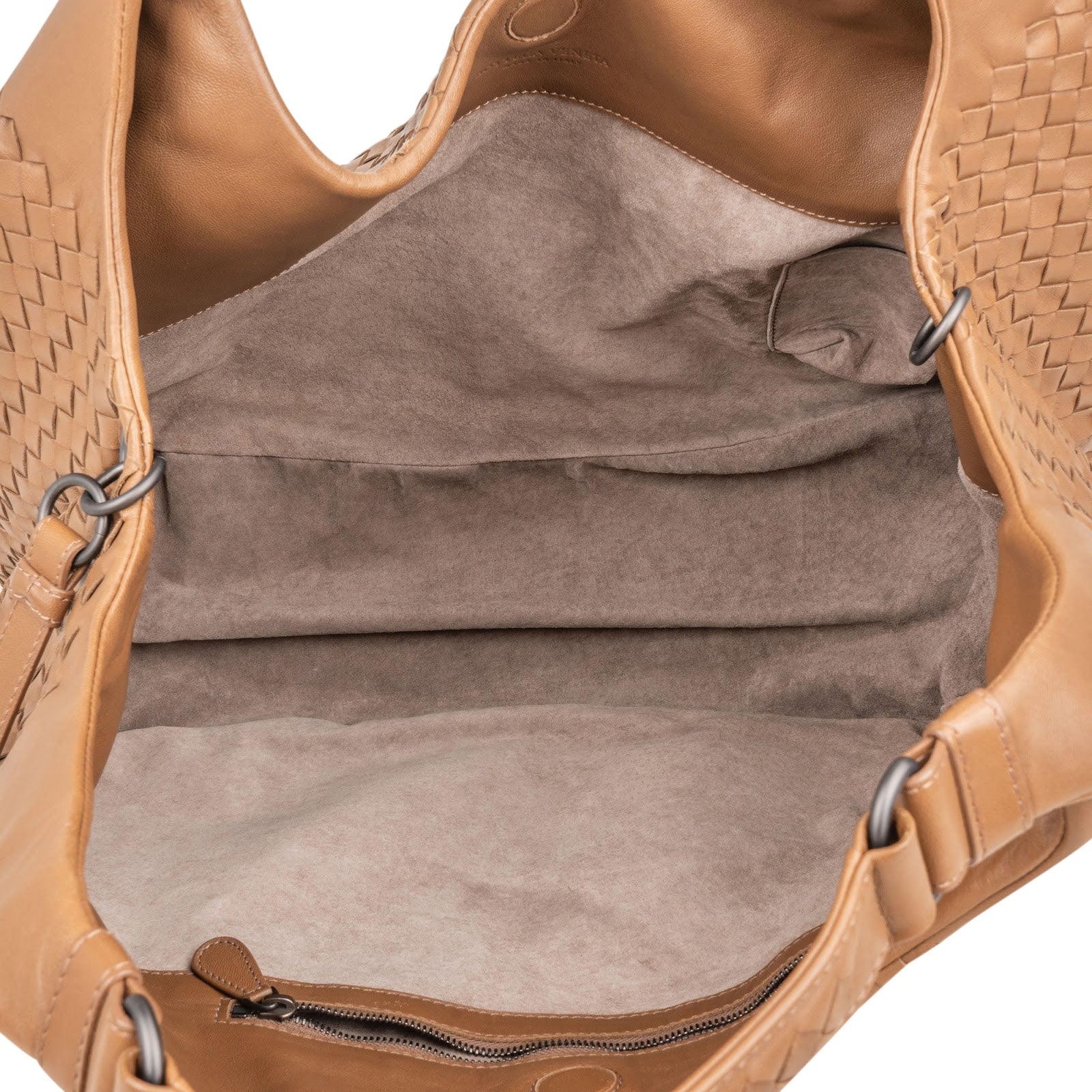 Bottega Veneta Intrecciato Leather Campana Hobo Shoulder Bag