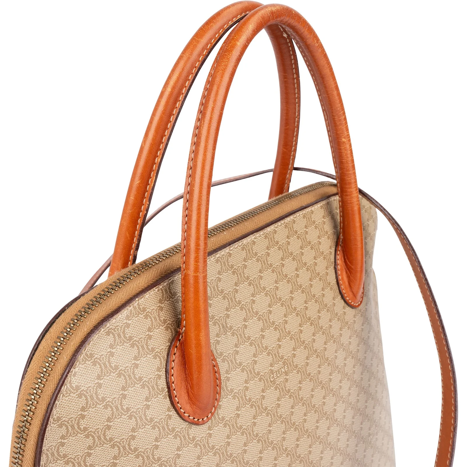 Celine Macadam Monogram Dome Handbag