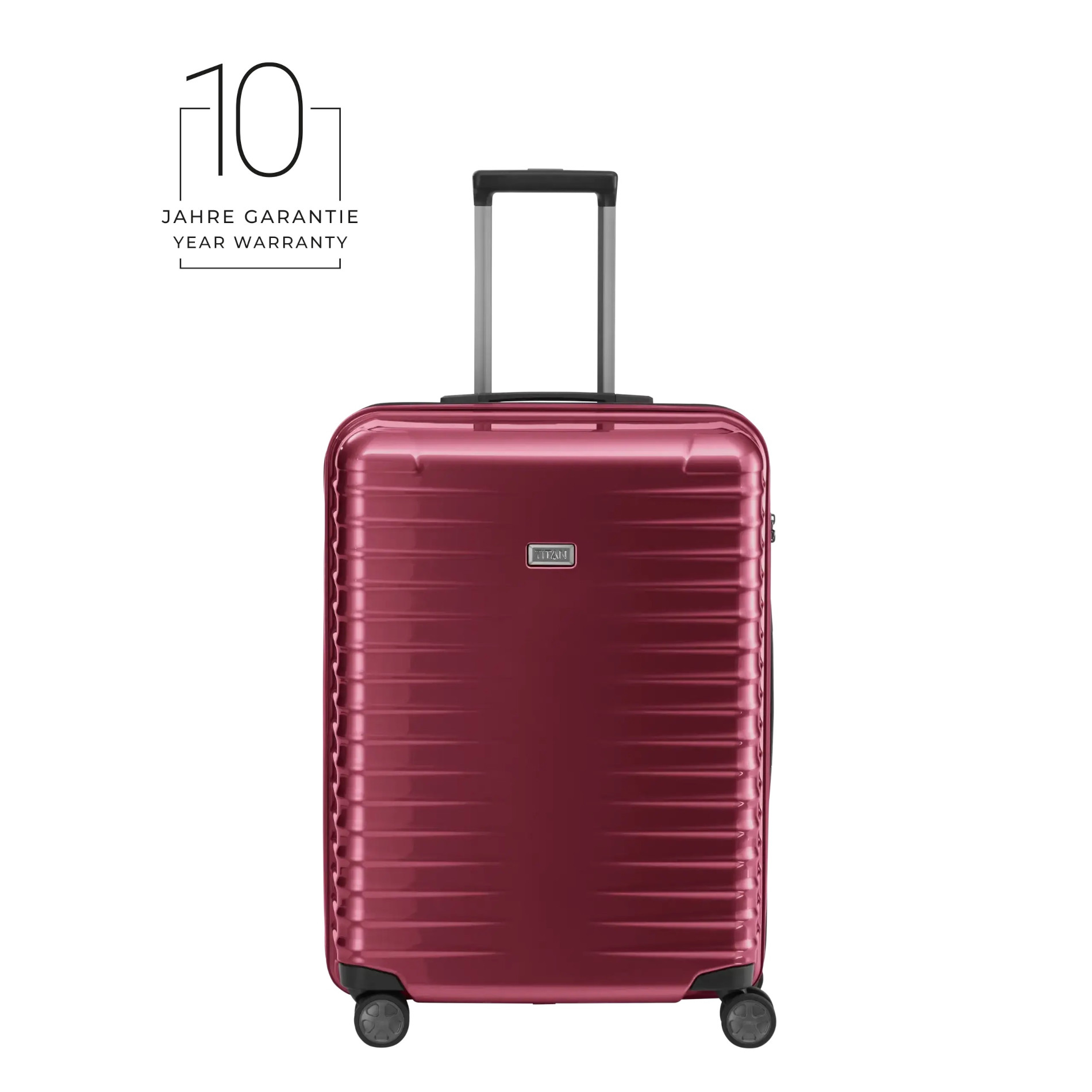 LITRON 4-Rollen-Trolley M - Kirschrot