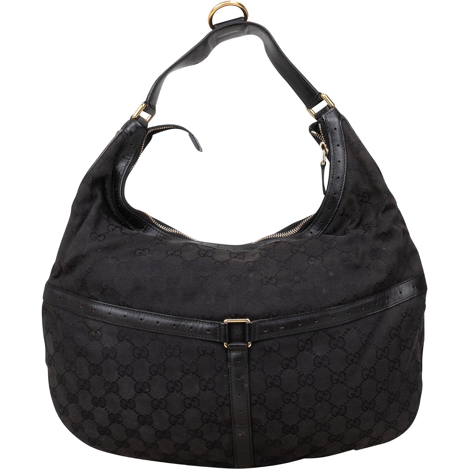 Gucci Monogram GG Hobo Shoulder Bag