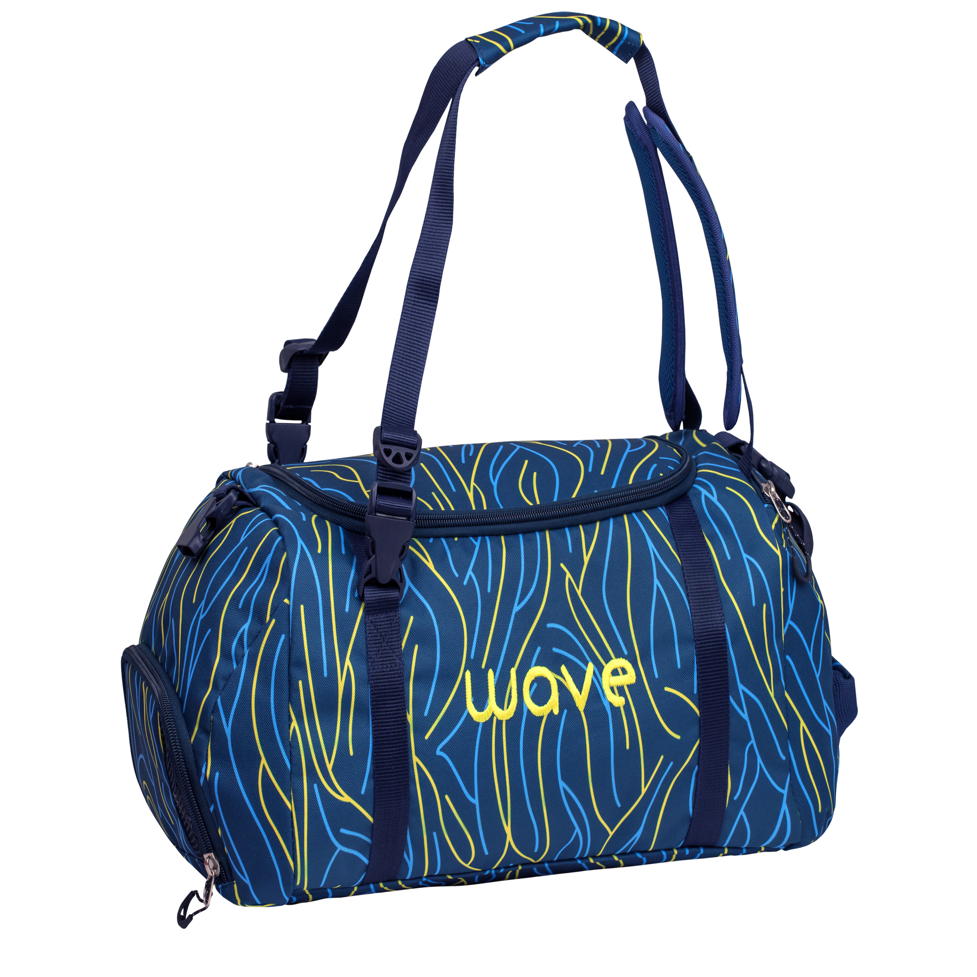 Wave Sporttasche "Yellow Lines"