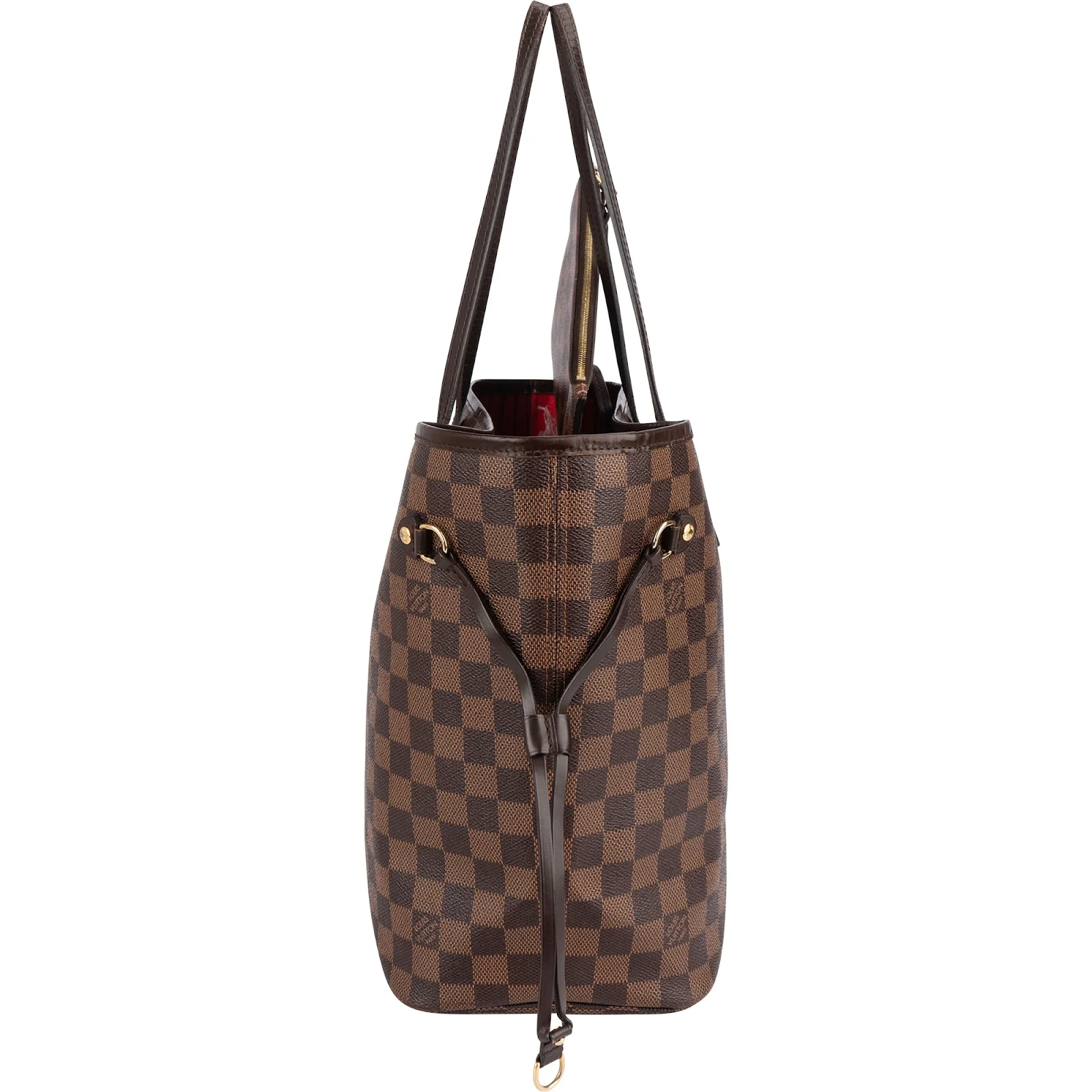 Louis Vuitton Monogram Damier Ebene Neverfull MM Shopper