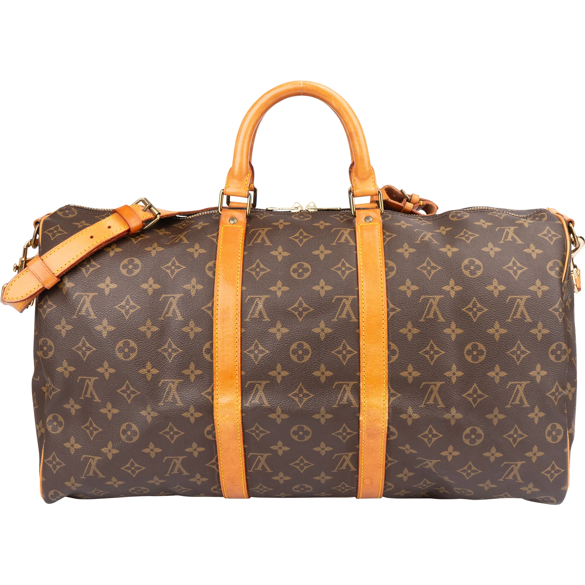Louis Vuitton Canvas Monogram Keepall 50 Bandouliere