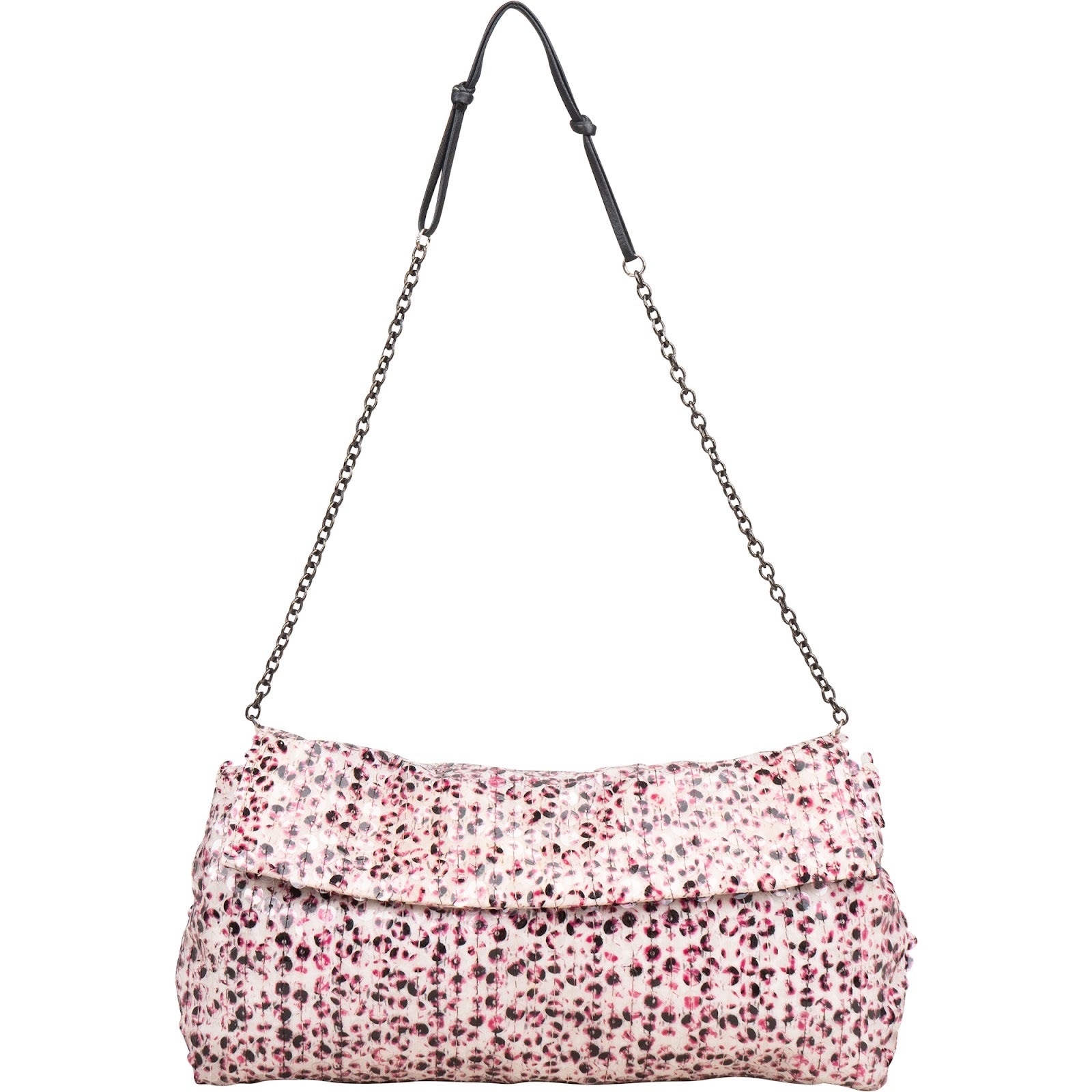 Prada Sequin Embellished Flap Shoulder Bag