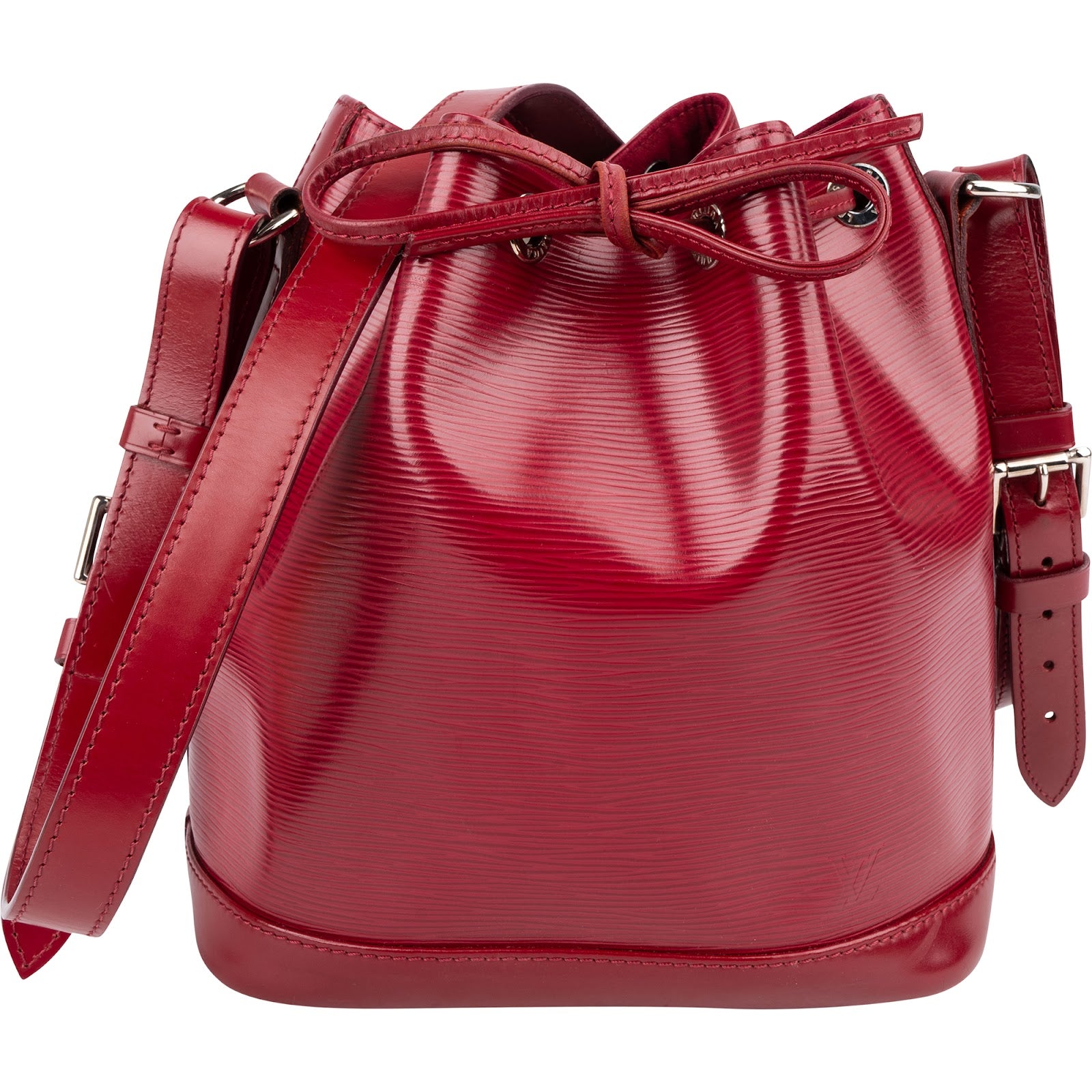 Louis Vuitton Red Epi Leather NM Sac Noé Petit