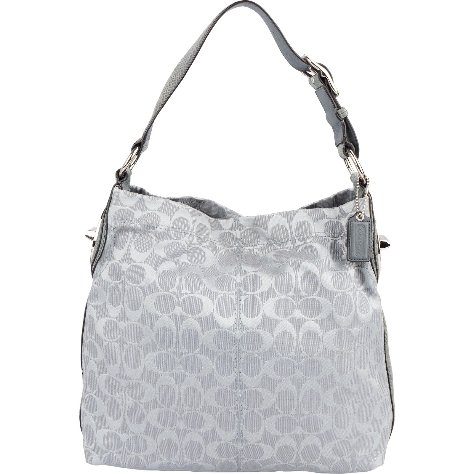 Coach Monogram Signature Zoe Hobo Shoulder Bag