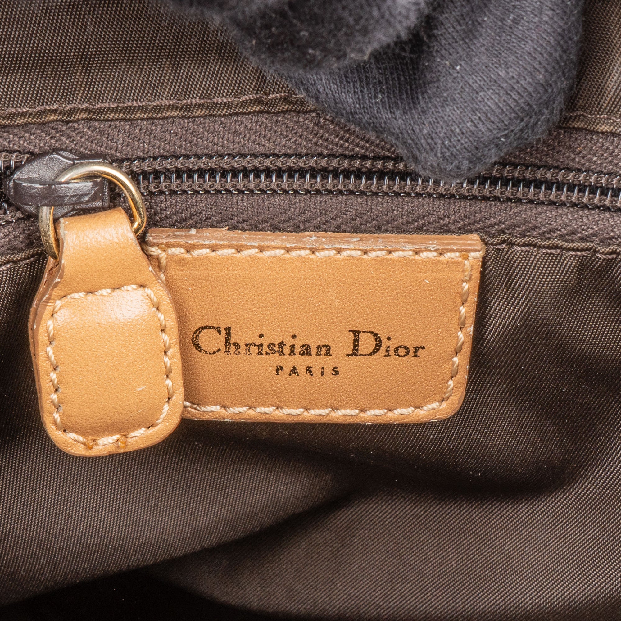 Christian Dior Trotter Monogram Boston Bag