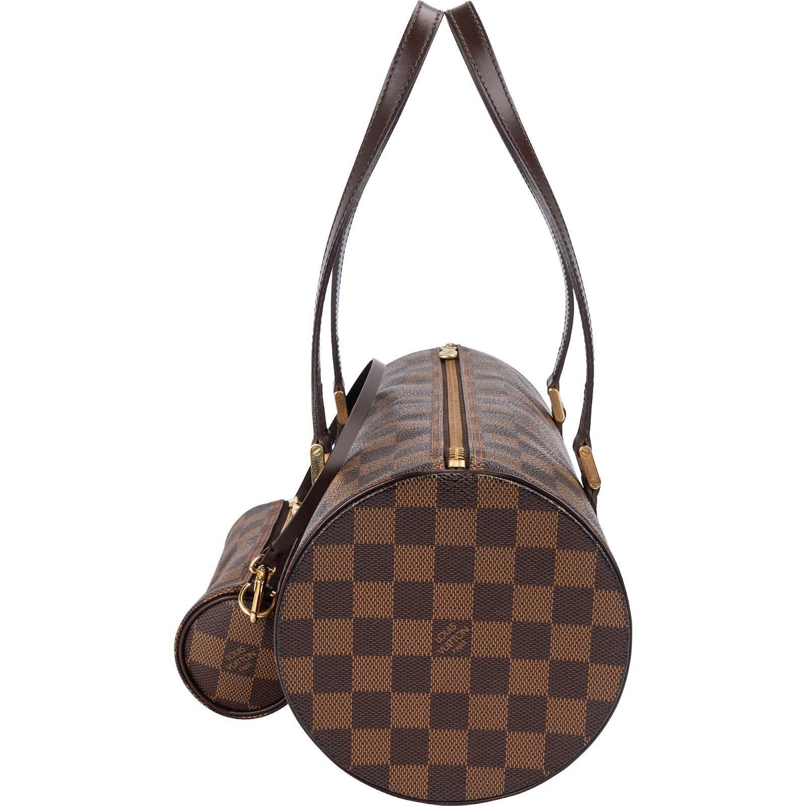 Louis Vuitton Monogram Damier Ebene Papillon Set Shoulder Bag