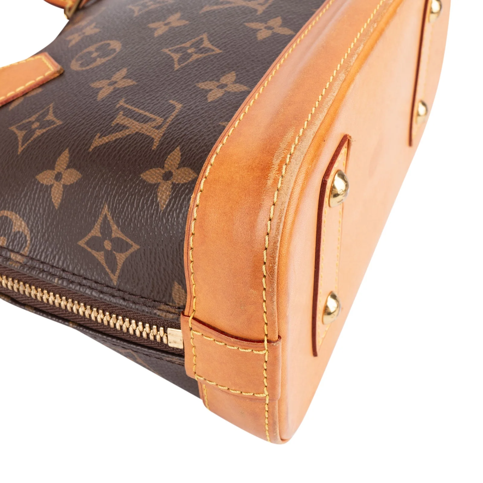 Louis Vuitton Canvas Monogram Alma BB Handbag