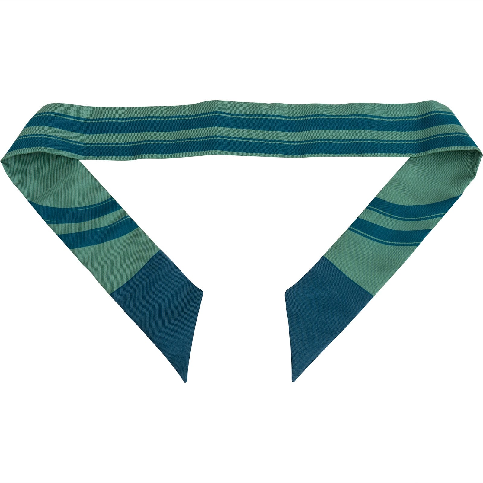 Hermès - Green Twilly Scarf