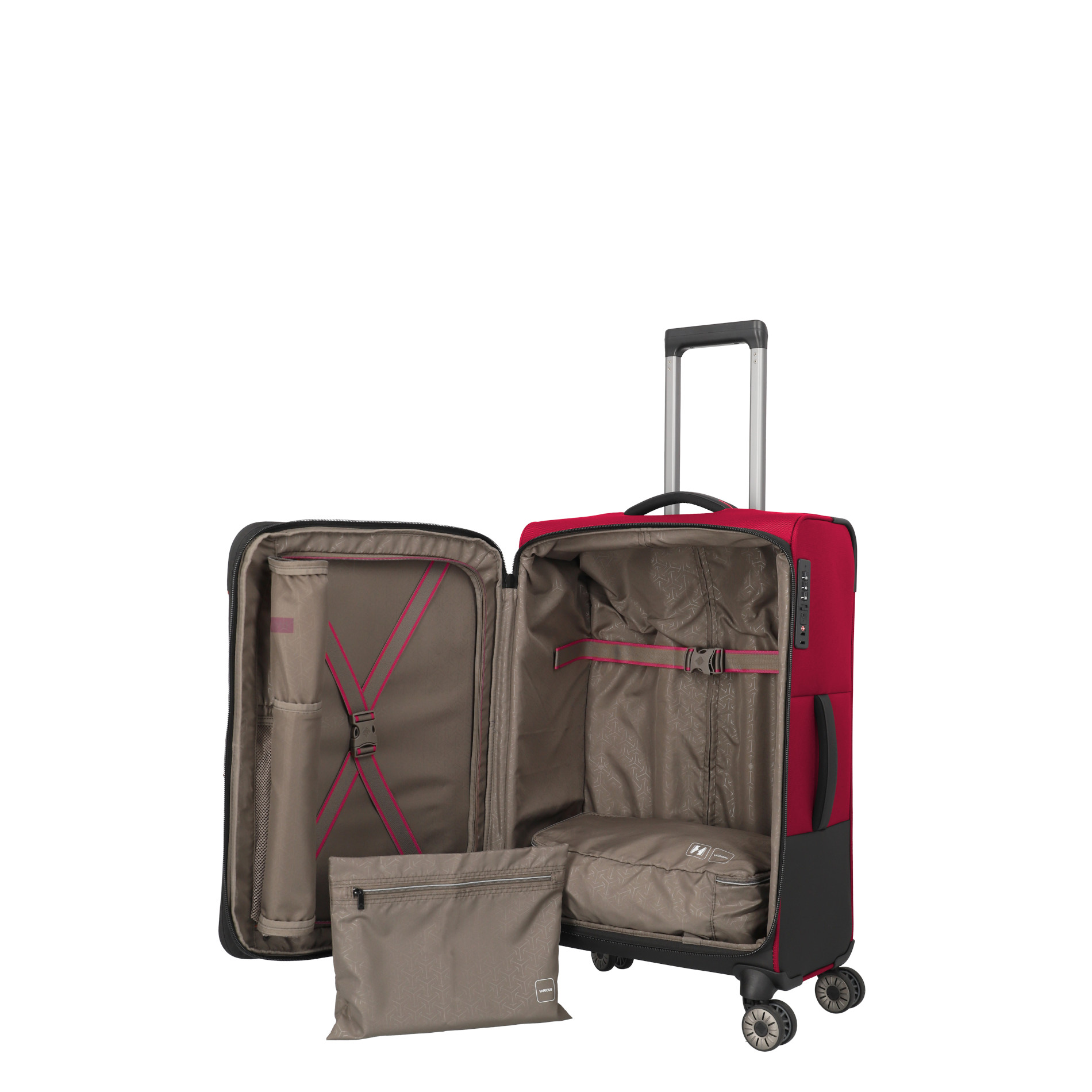CROSSLITE Trolley M (66 cm) - Red