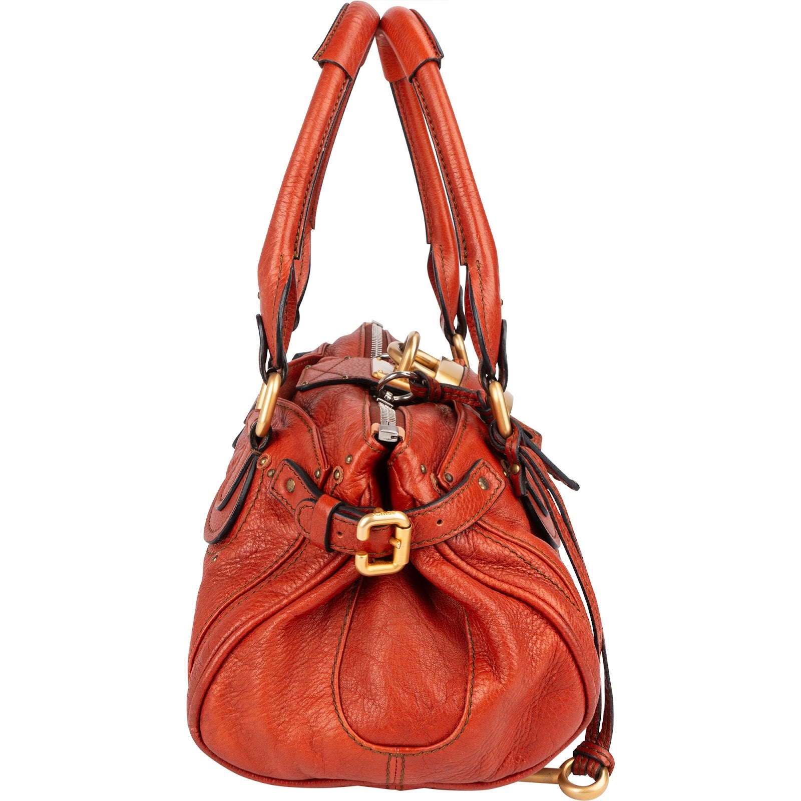 Skórzana torebka typu satchel Chloé w stylu Paddington