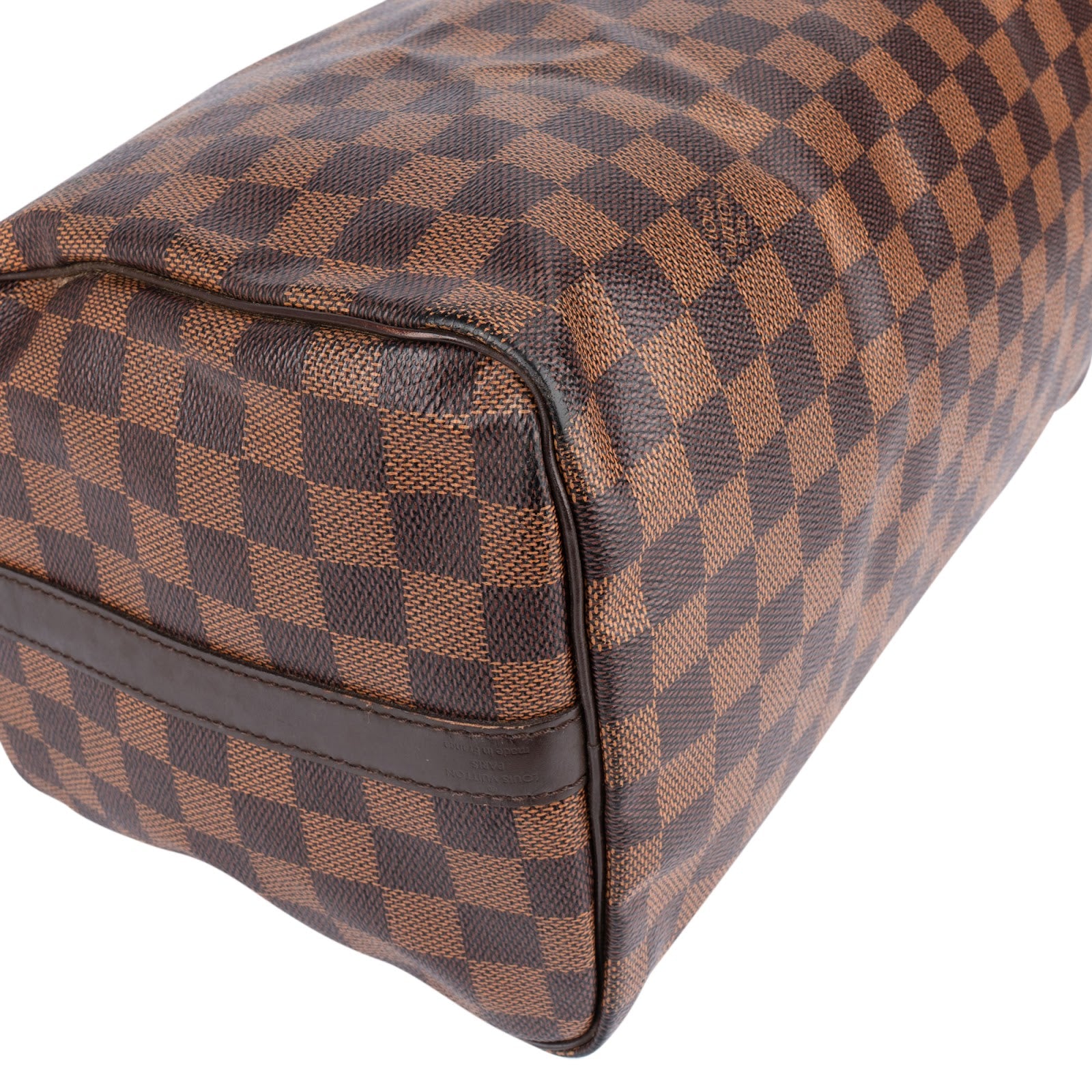Louis Vuitton Monogram Damier Ebene Speedy 30 Bandoulière Handbag