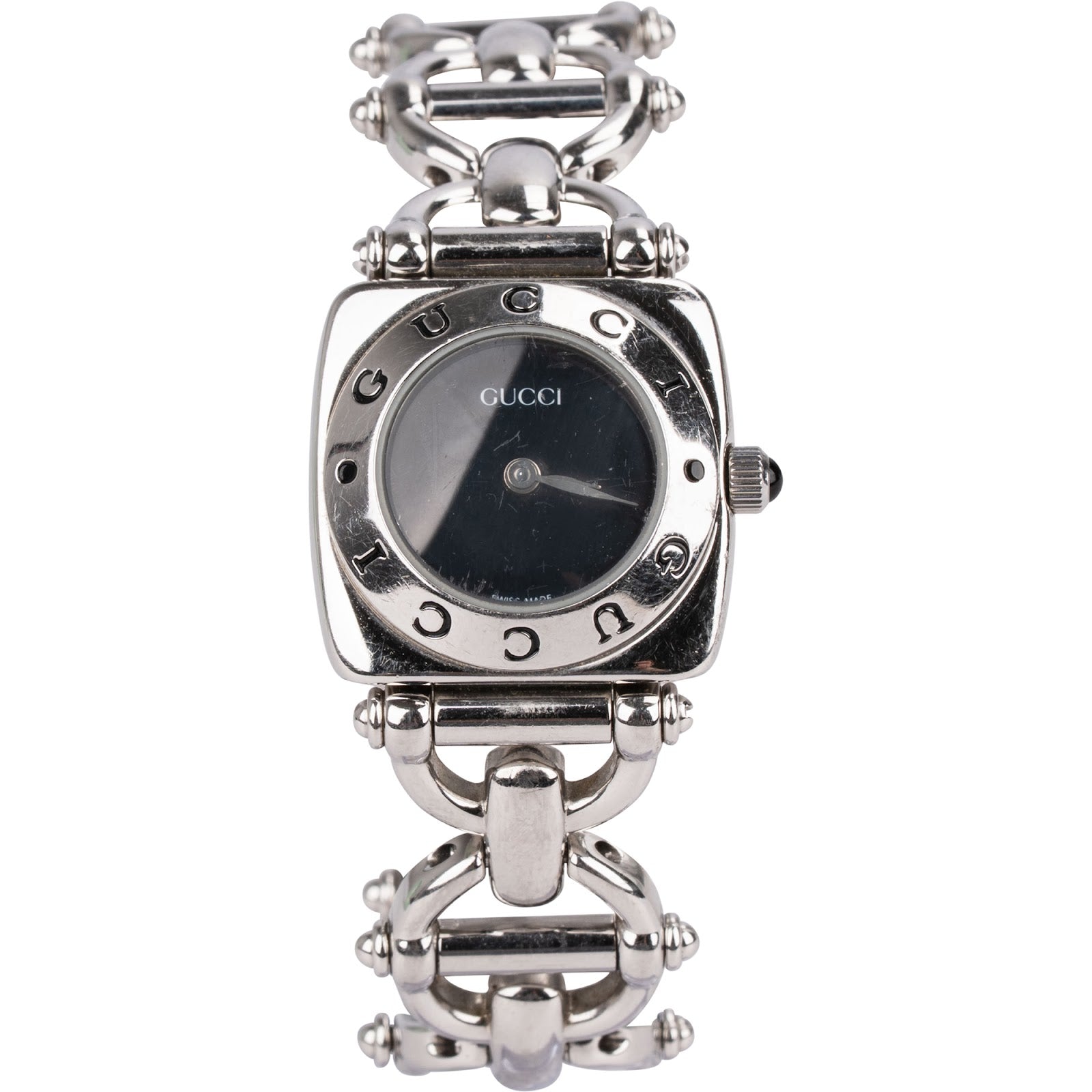 Gucci Chain Horsebit 6400L Damenuhr
