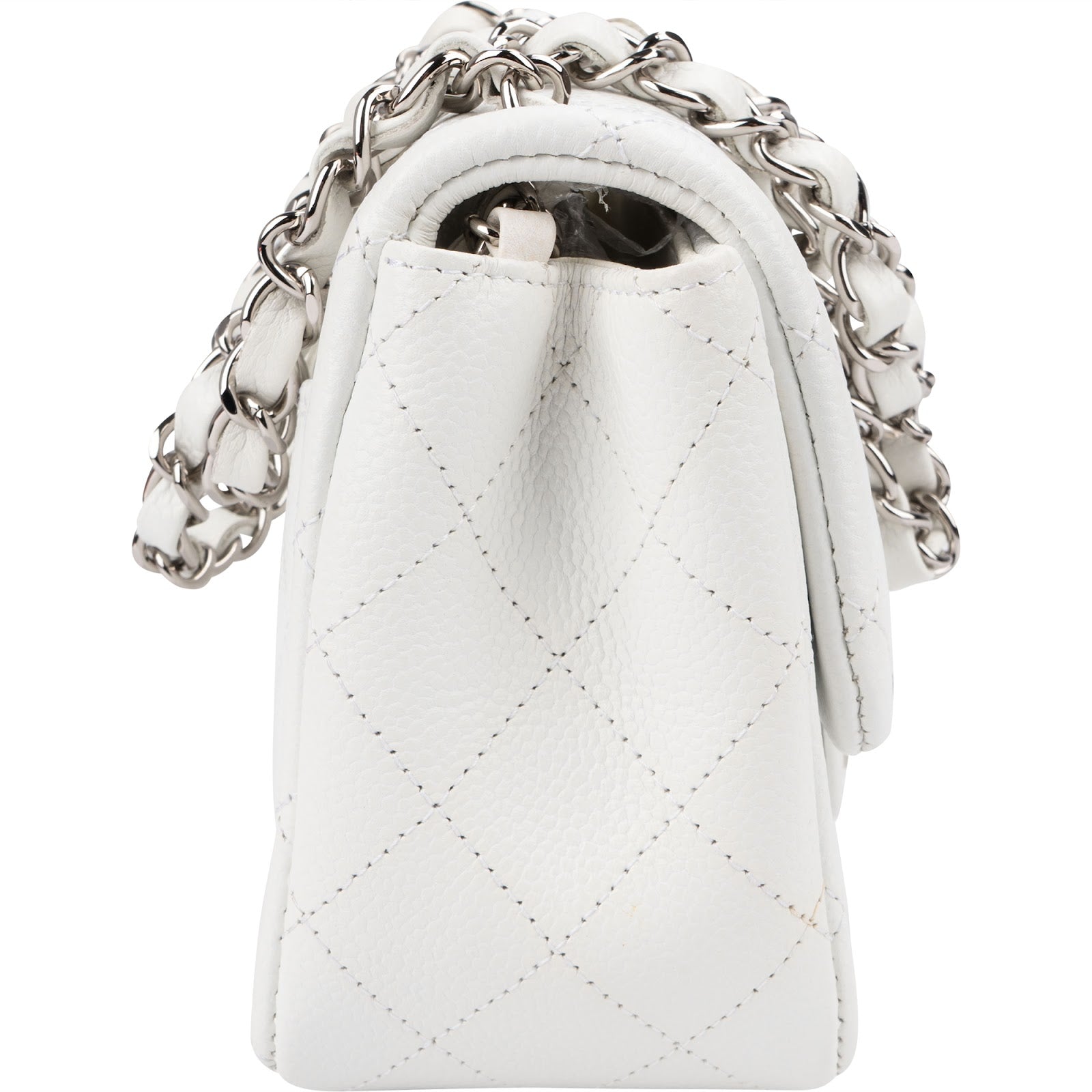 Chanel - Mini Square Single Flap Crossbody Bag