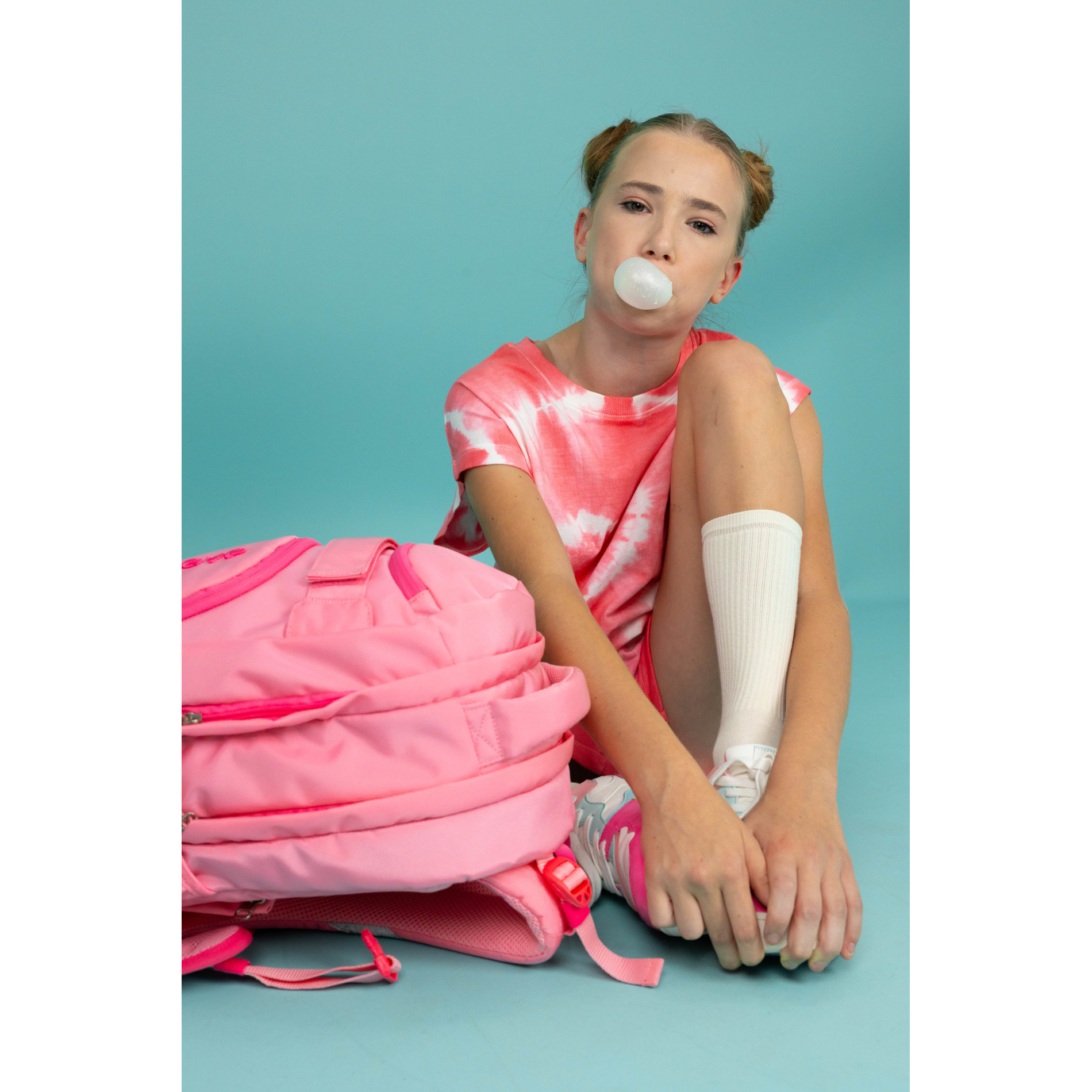 Plecak szkolny Infinity Move - pudrowy róż