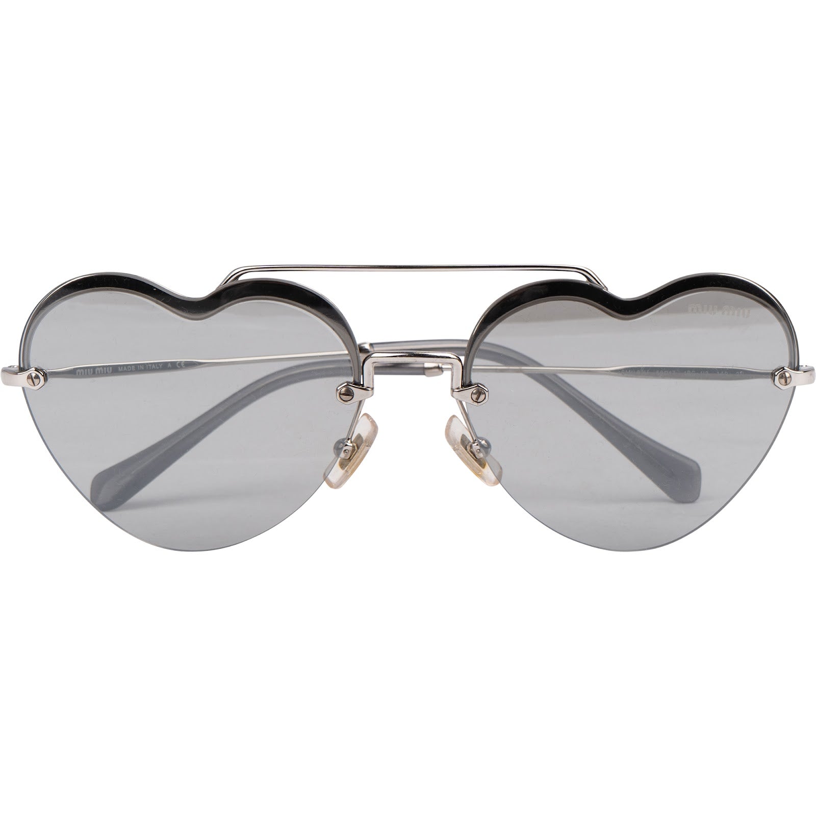 Miu Miu – Heart-Shaped SMU62U Sonnenbrille