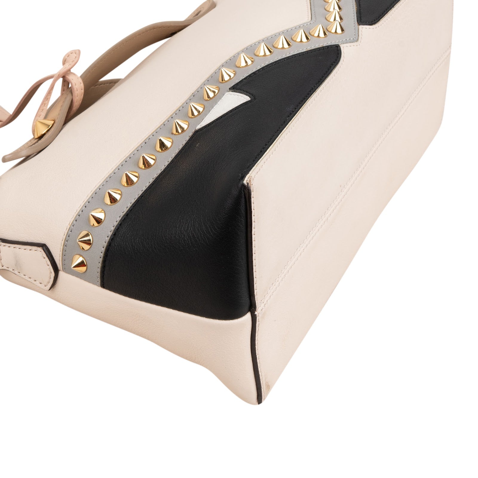 Fendi Leather Monster By The Way Crossbody Handbag