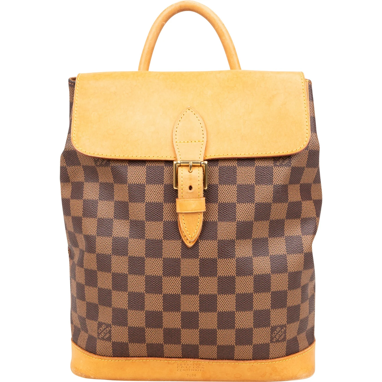 Louis Vuitton Monogram Damier Ebene Soho Centenaire Backpack