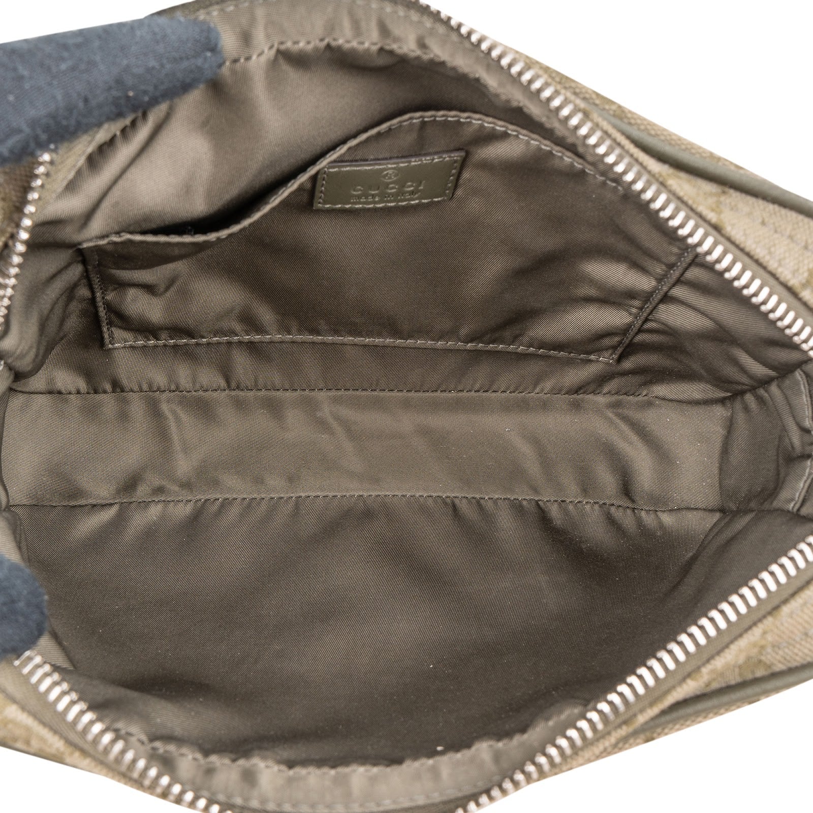 Gucci - GG Canvas Messenger Crossbody Bag
