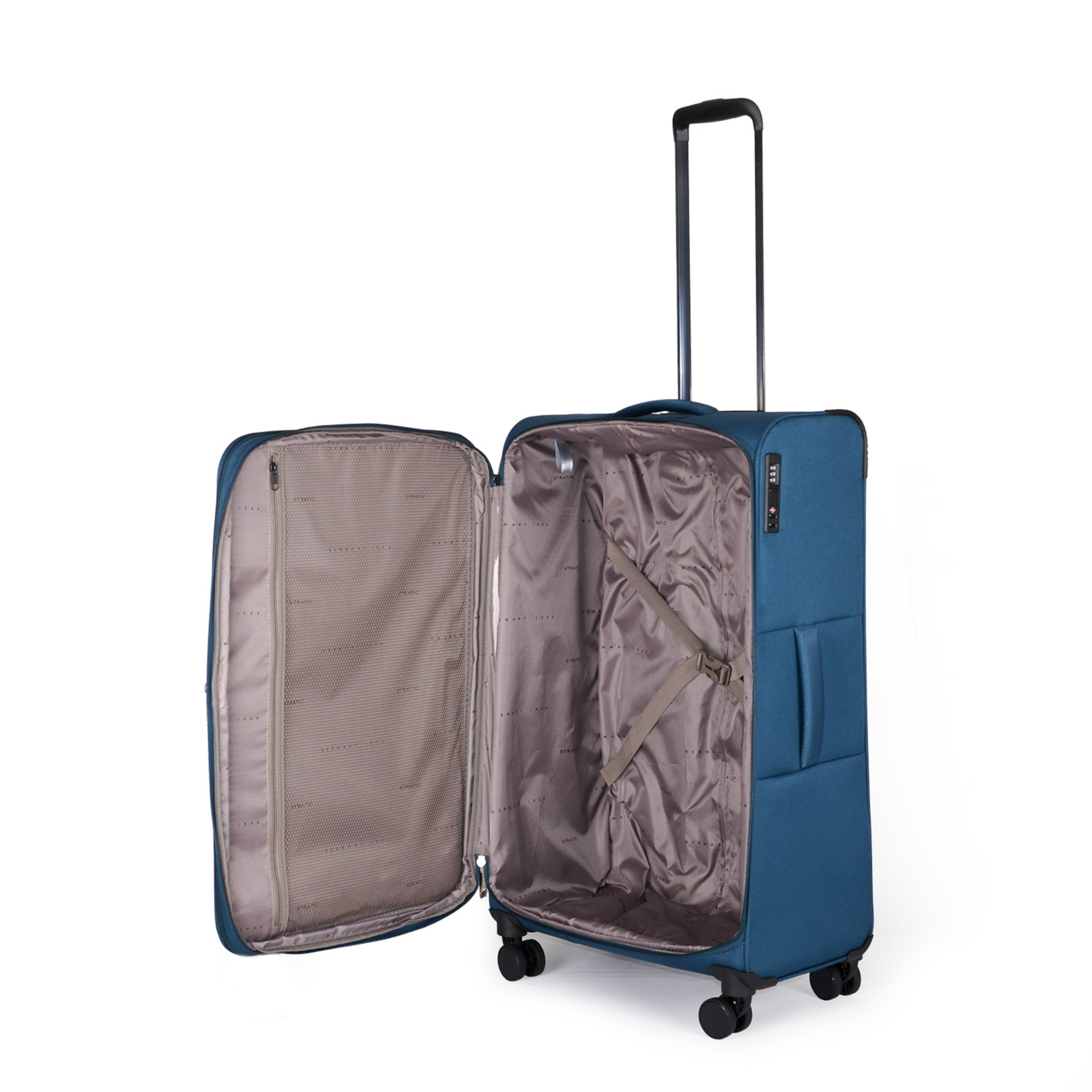 Fresh Trolley L (77 cm) erweiterbar - petrol