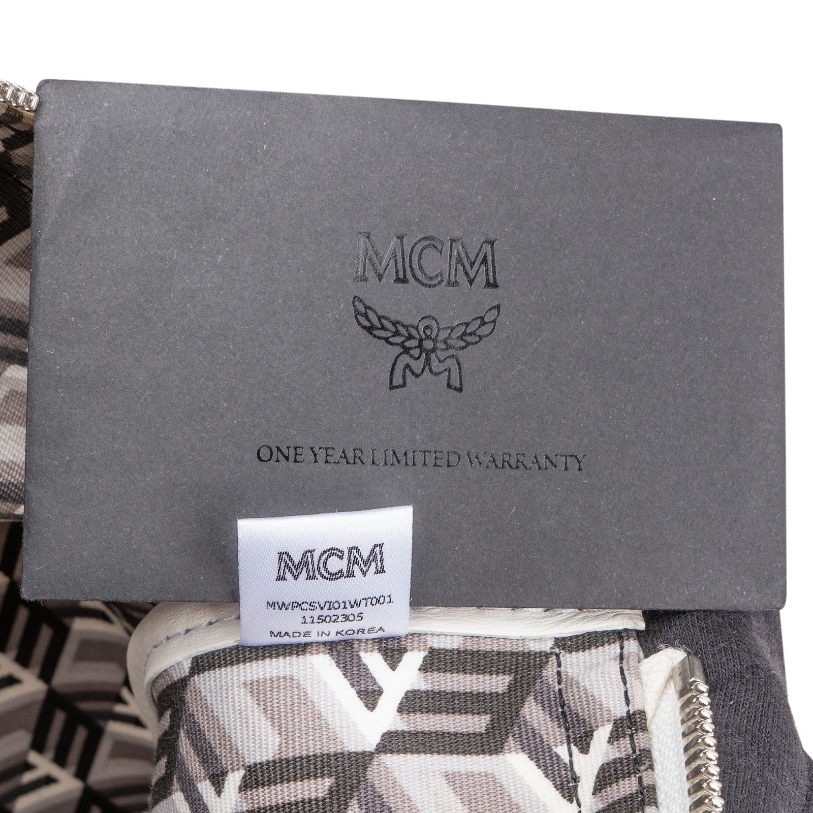 MCM Monogram Visetos Clutch Bag and Shoulder Bag
