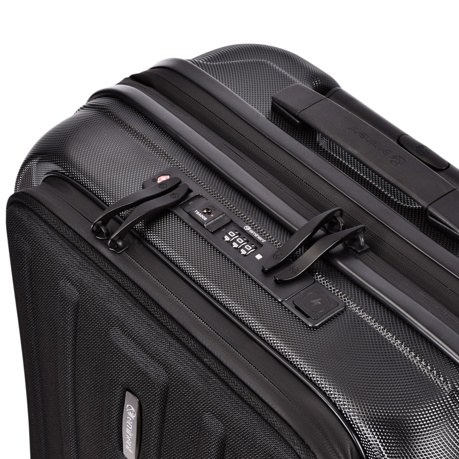 KAPSTADT BUSINESS PREMIUM Handgebäck (55 cm) erweiterbar - schwarz