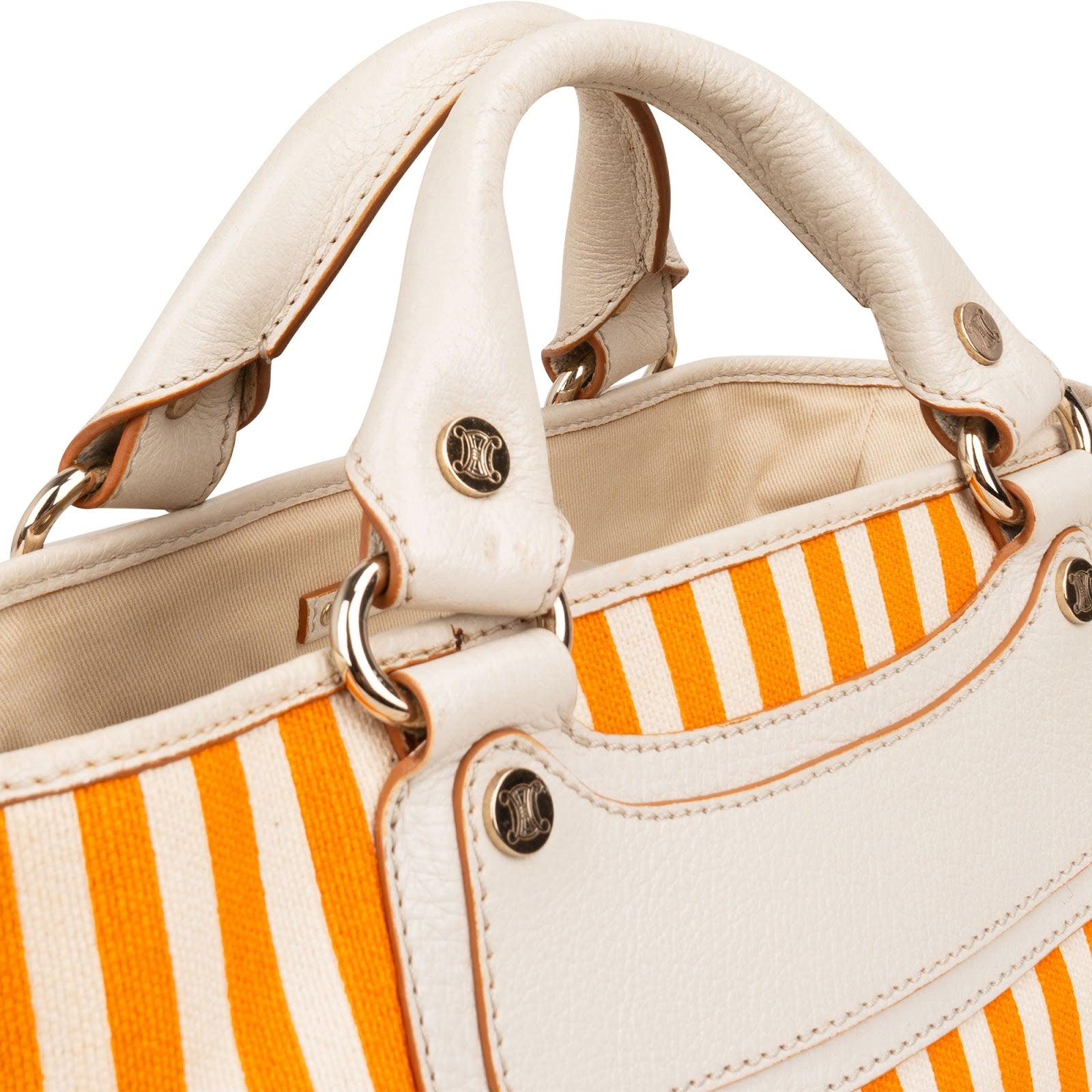 Celine - Striped Boogie Handbag