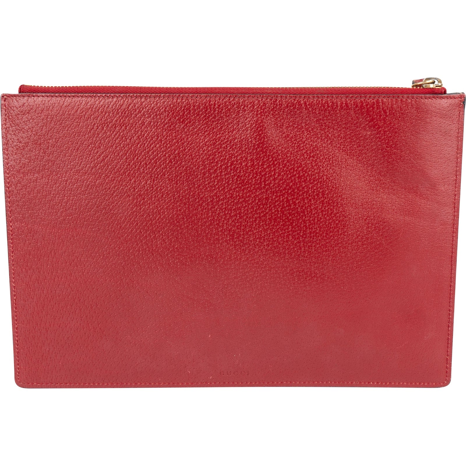 Gucci Monogram GG Supreme Floral Birds Canvas Tian Clutch