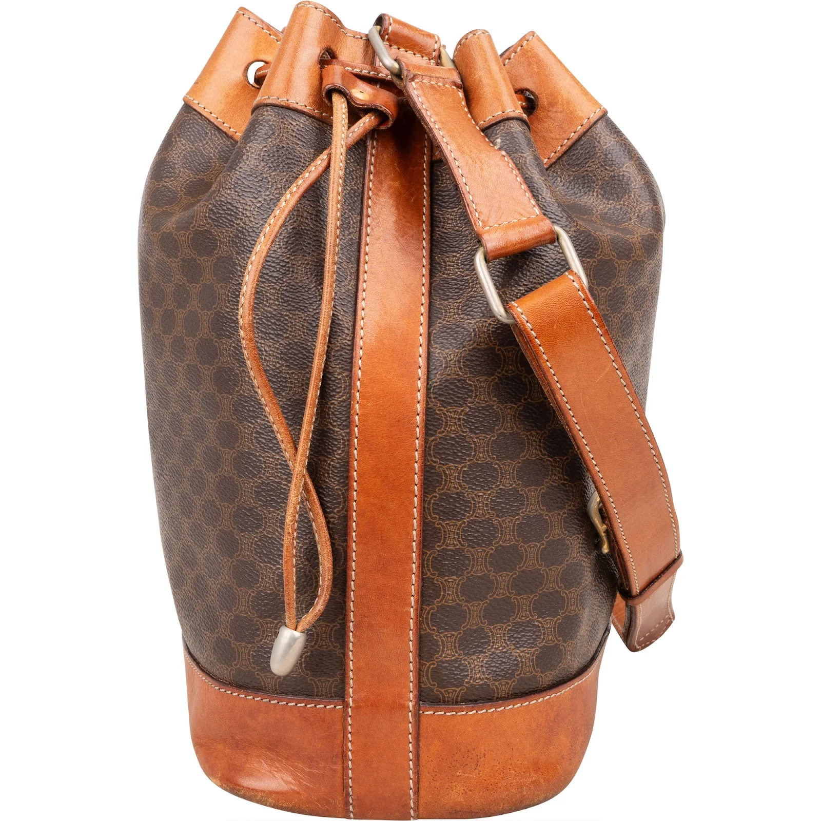 Celine Macadam Monogram Bucket Umhängetasche