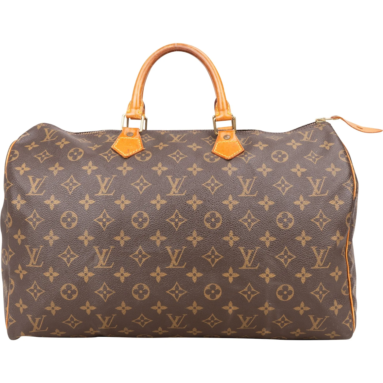 Louis Vuitton Canvas Monogram Speedy 40 Boston Bag