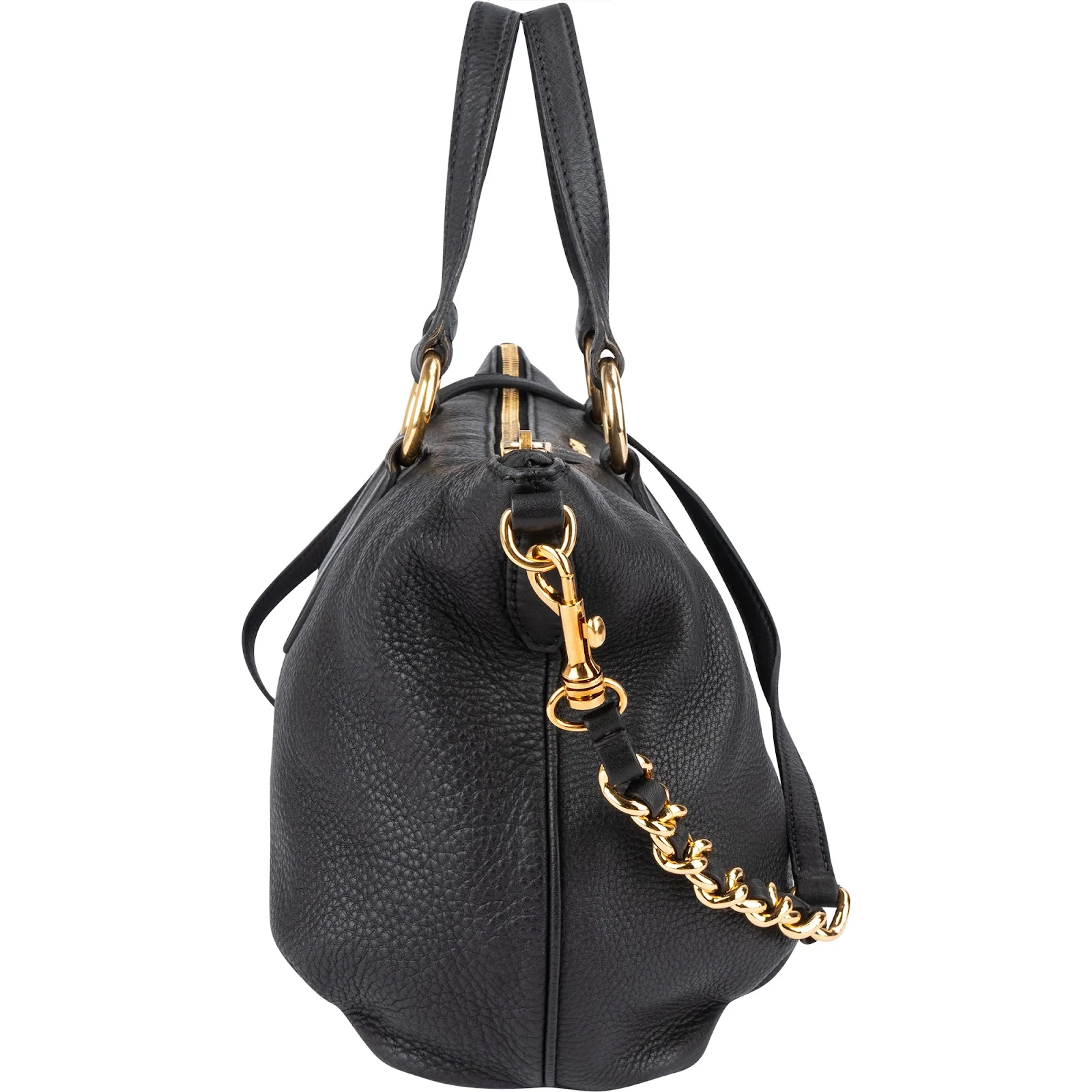 Miu Miu Vitello Lux Satchel Shoulder Bag