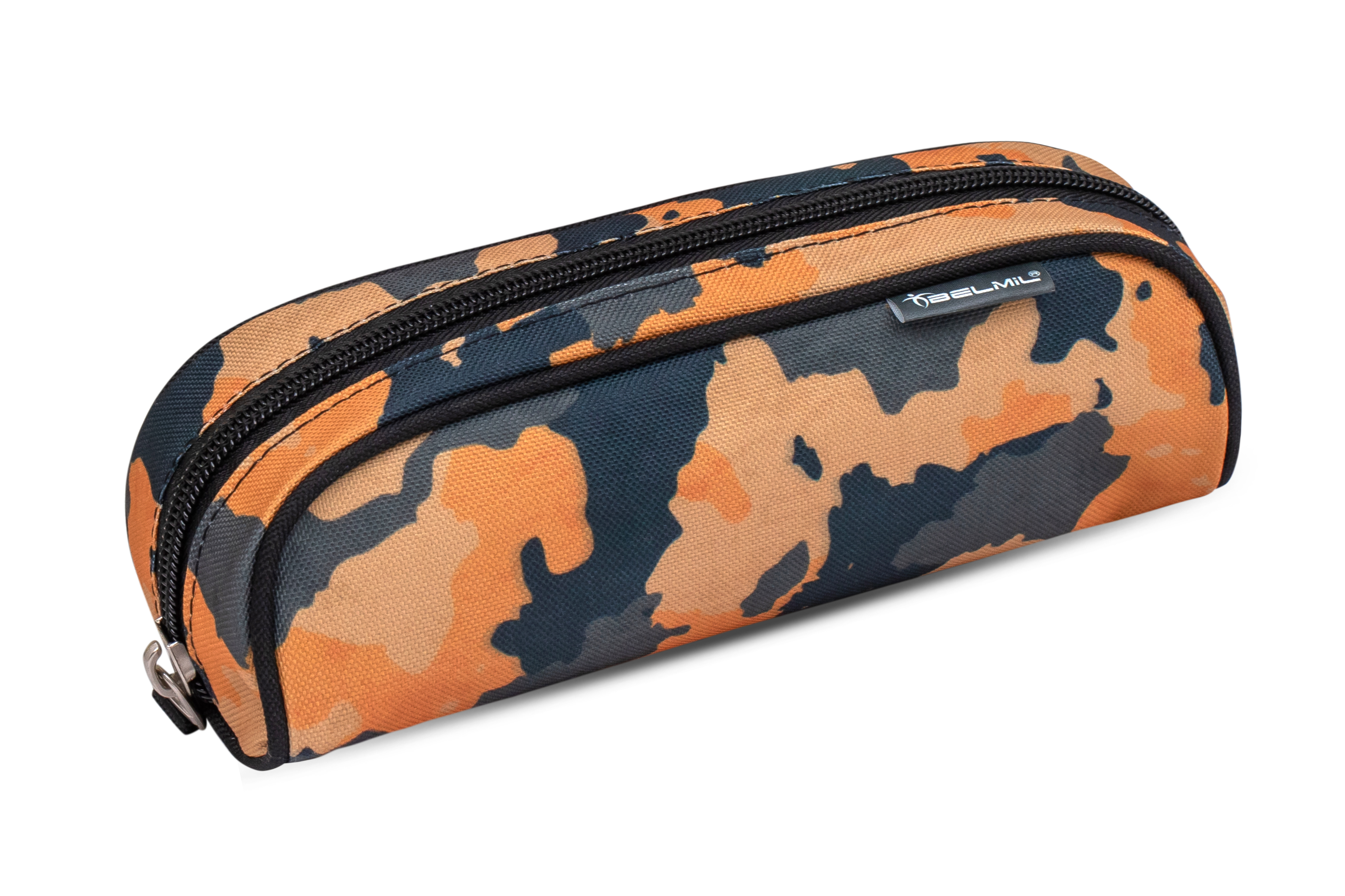 5-częściowy zestaw saszetek Smarty z 6 naszywkami - pomarańczowy kamuflaż