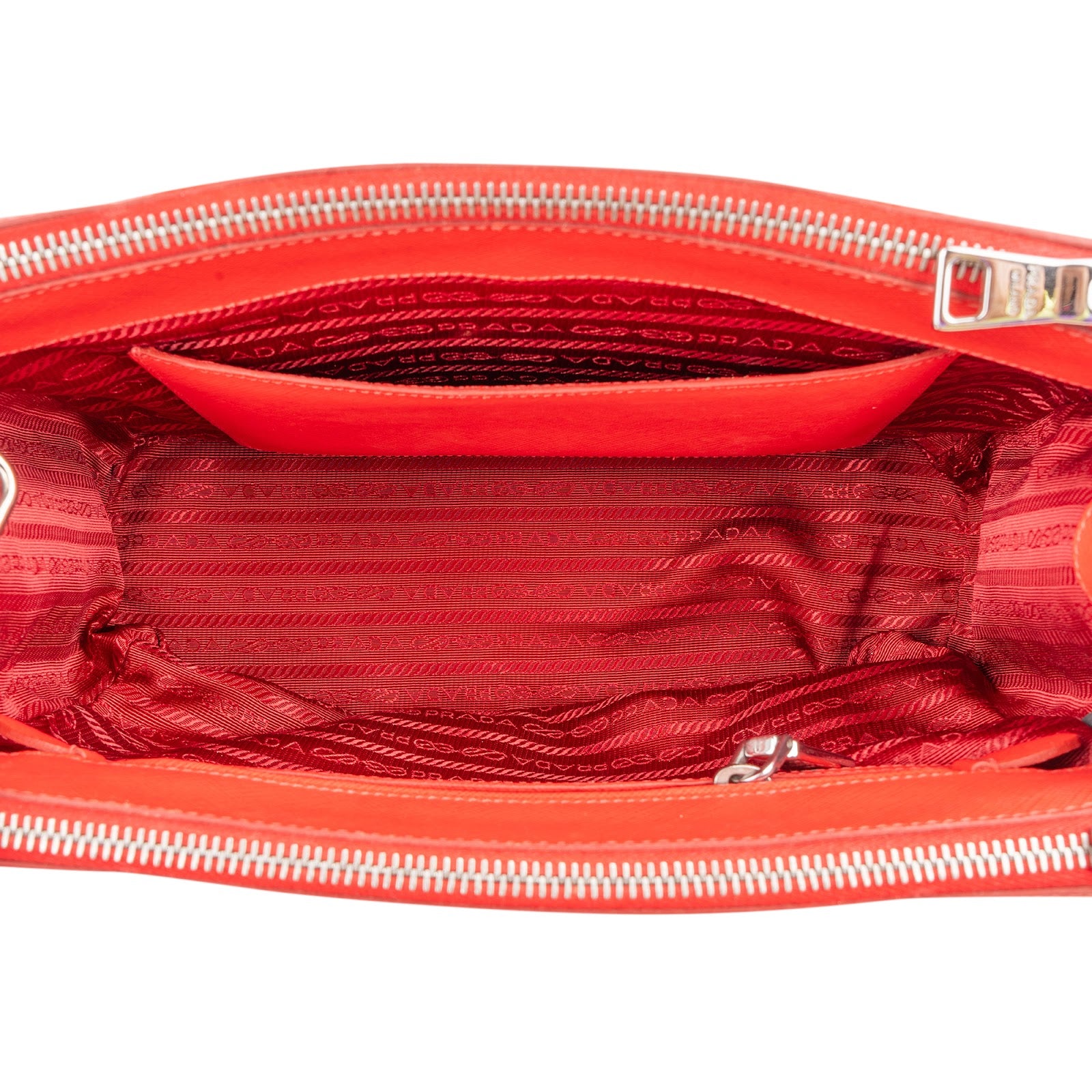 Prada – Galleria Tote-handtas in rood