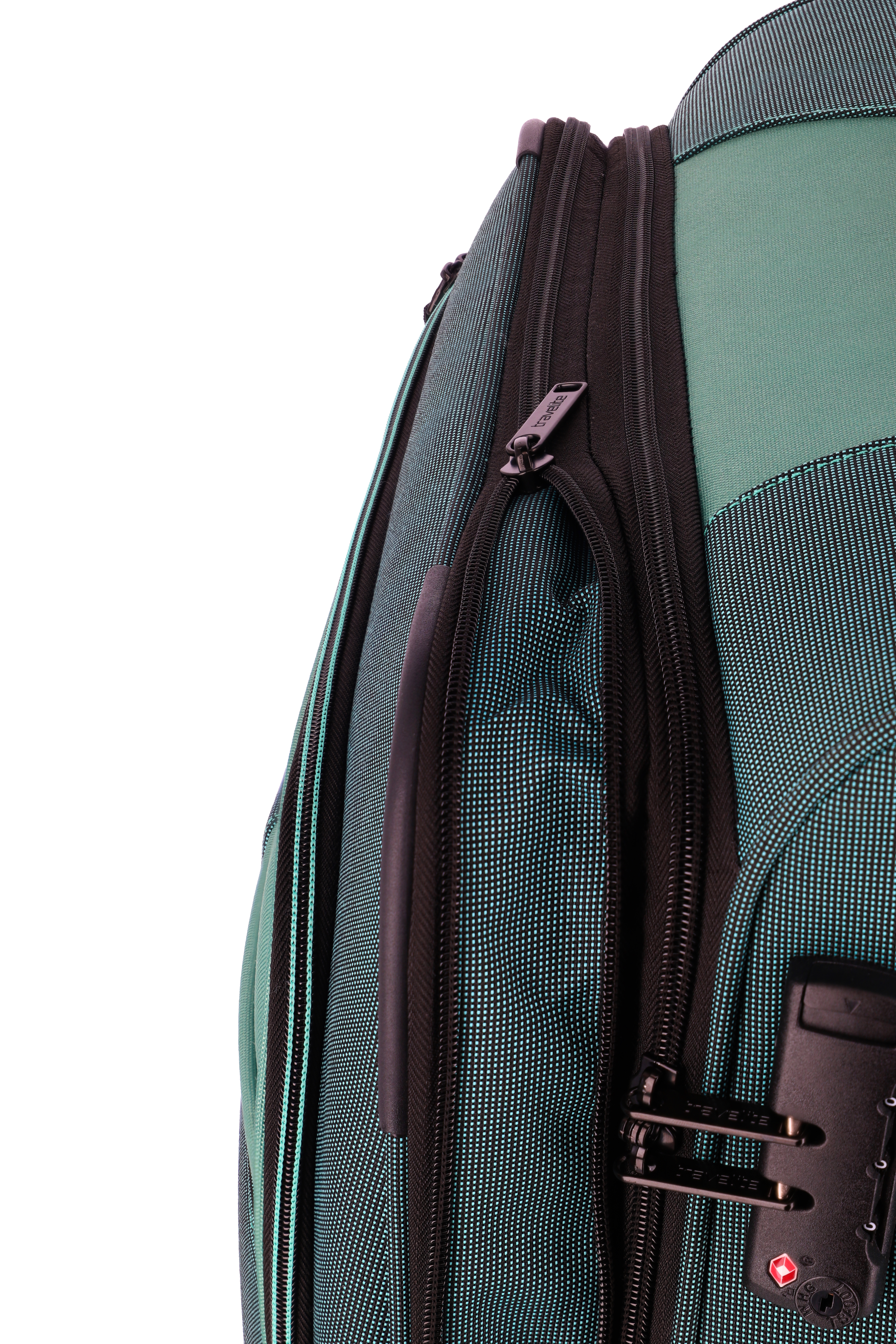 VIIA Suitcase set 4 wheels size L/M - Eucalyptus