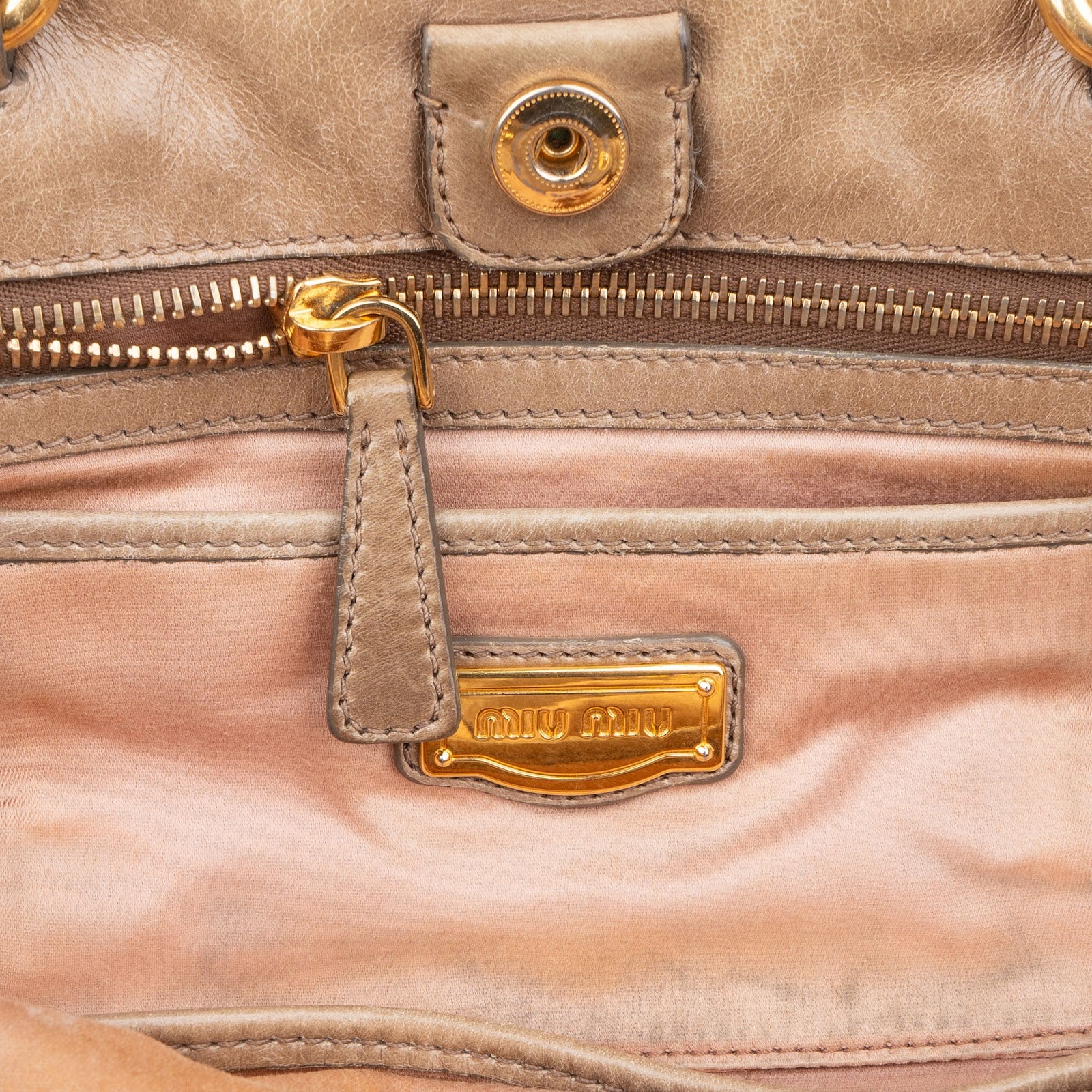 Miu Miu Quilted Geometric Leather Handbag