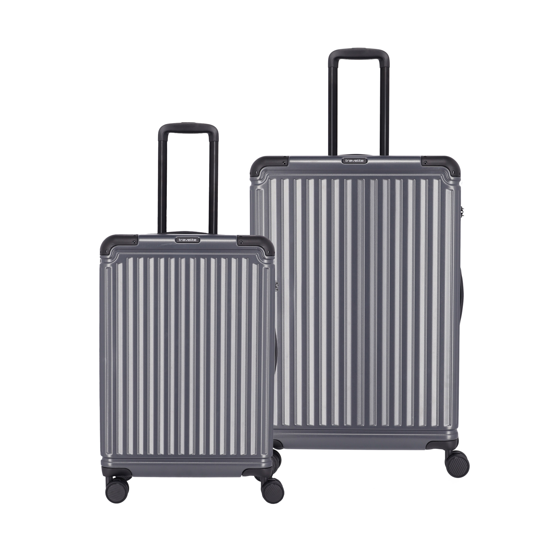 CRUISE Kofferset mit 4 Rollen Gr. L/M - Anthrazit
