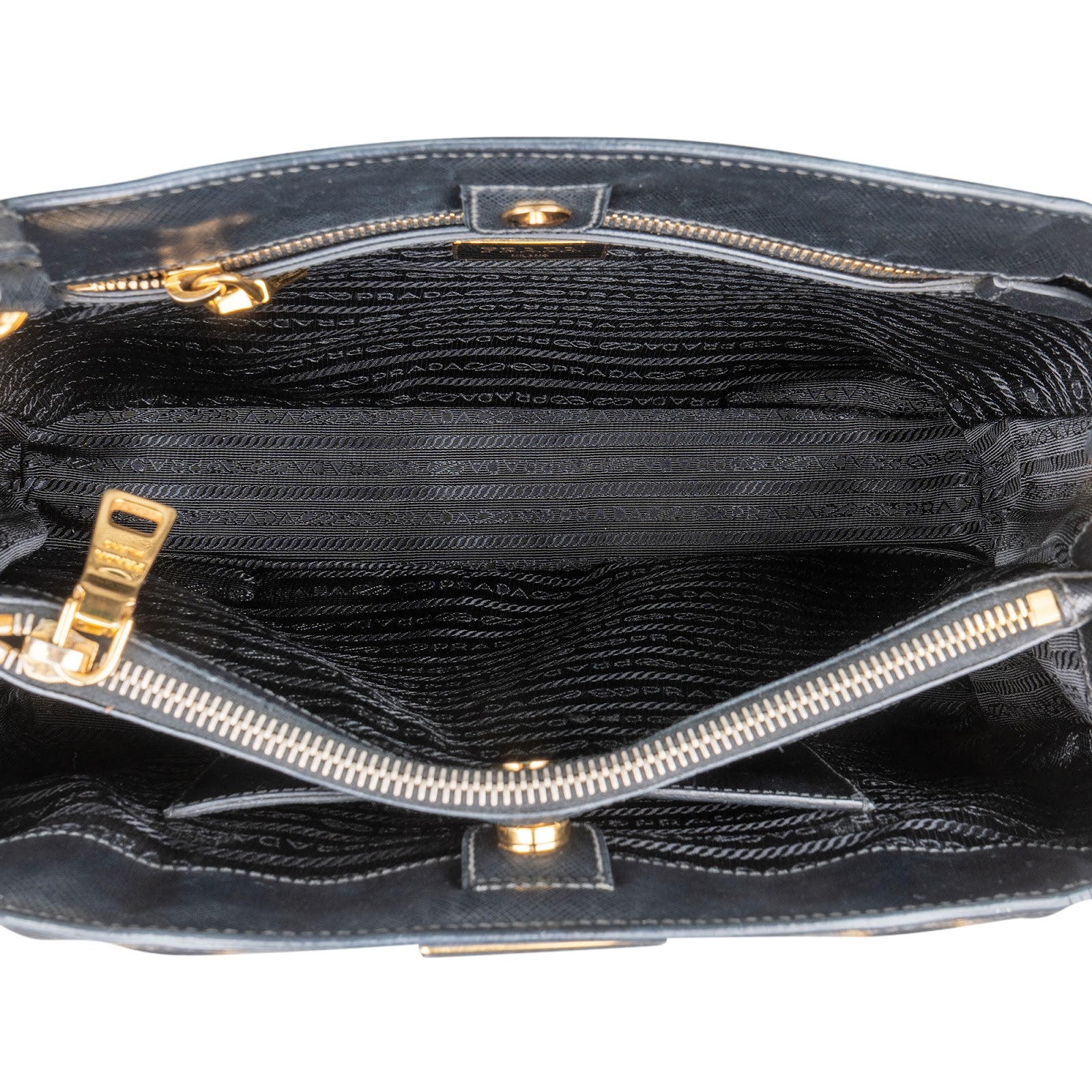 Prada Saffiano Leather Galleria  Handbag