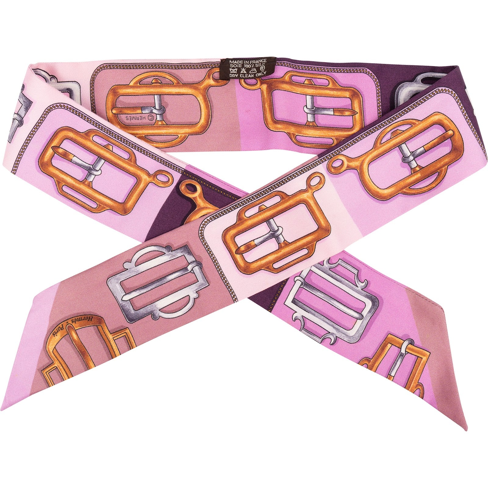 Hermès Brides de Gala Silk Twilly Tuch