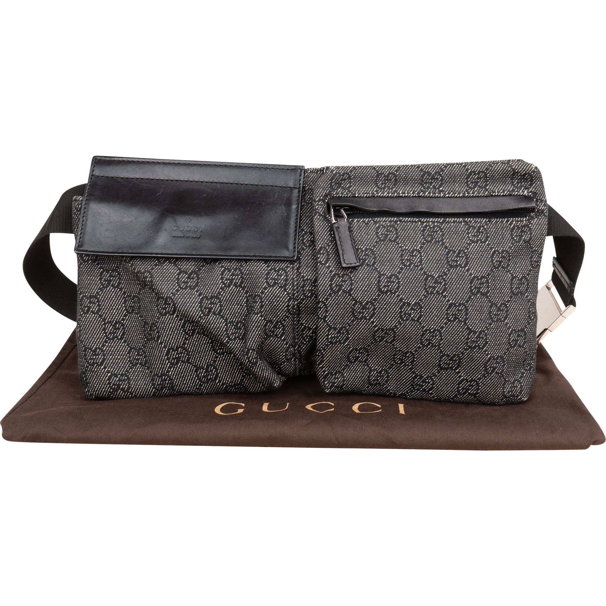 Gucci Monogram GG Crossbody Belt Bag