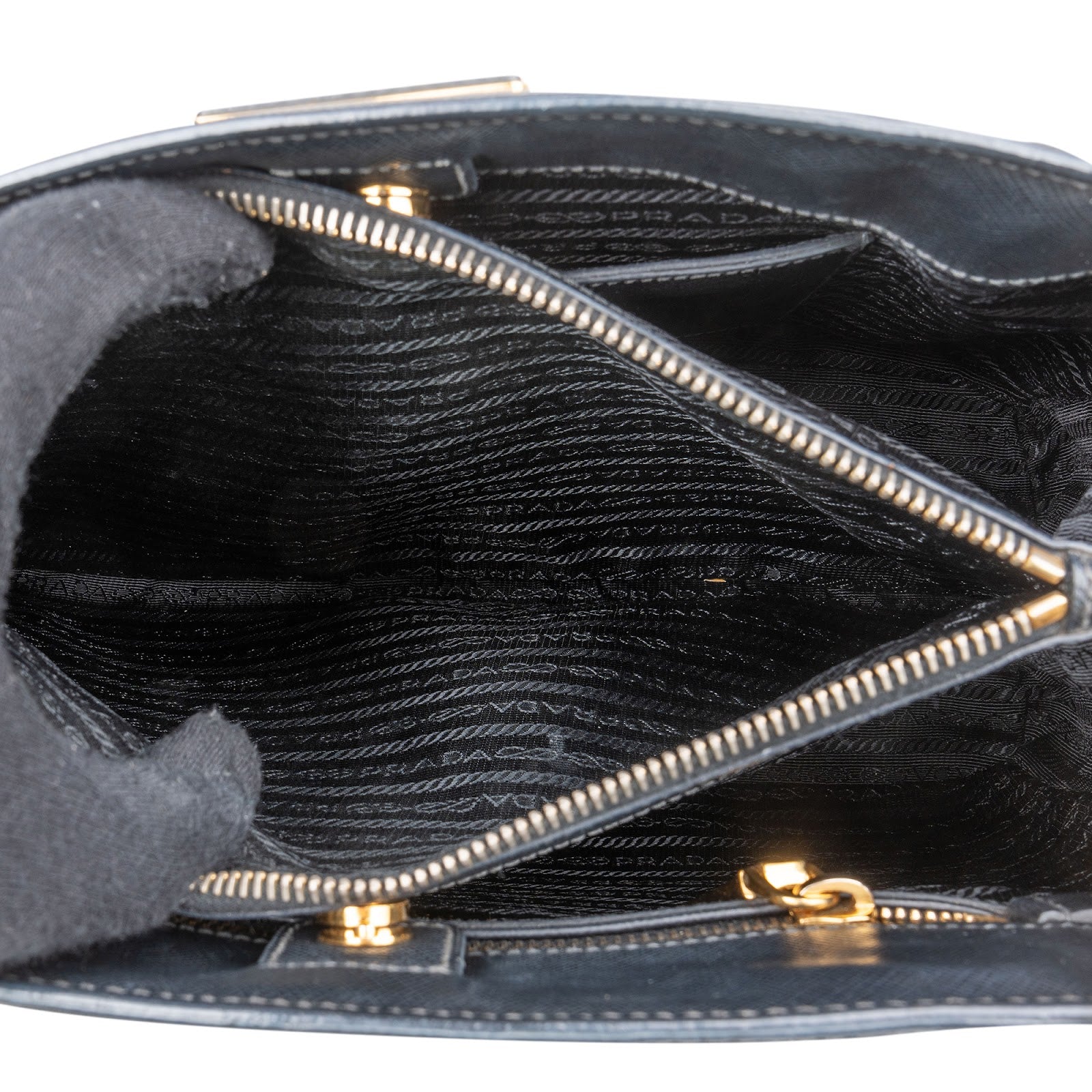 Prada Saffiano Leather Galleria  Handbag